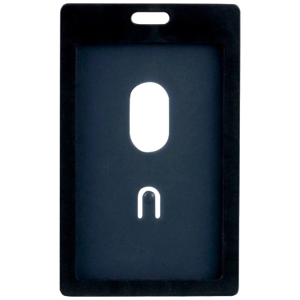 1 Rexel Card Holder Portrait Black 6 Pack, 1 of 2