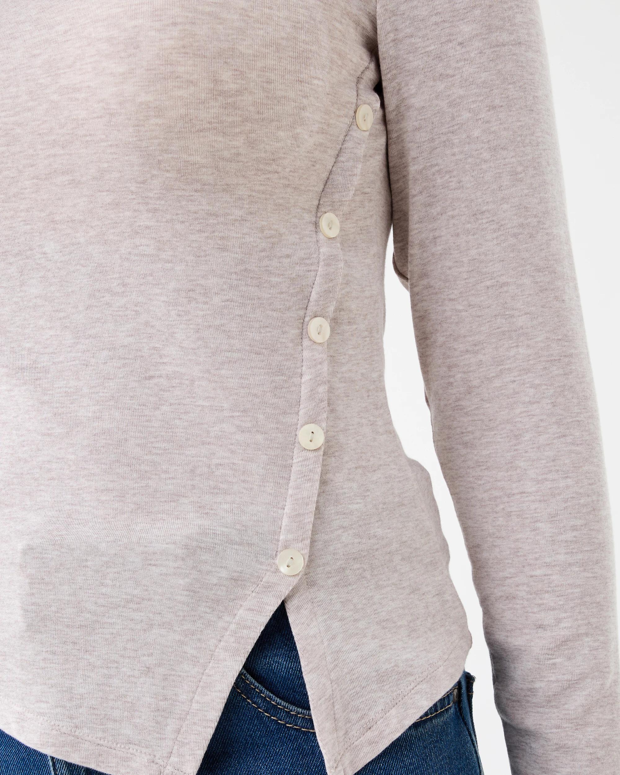 6 Long Sleeve Asymmetric Top Loml Marle, 6 of 6