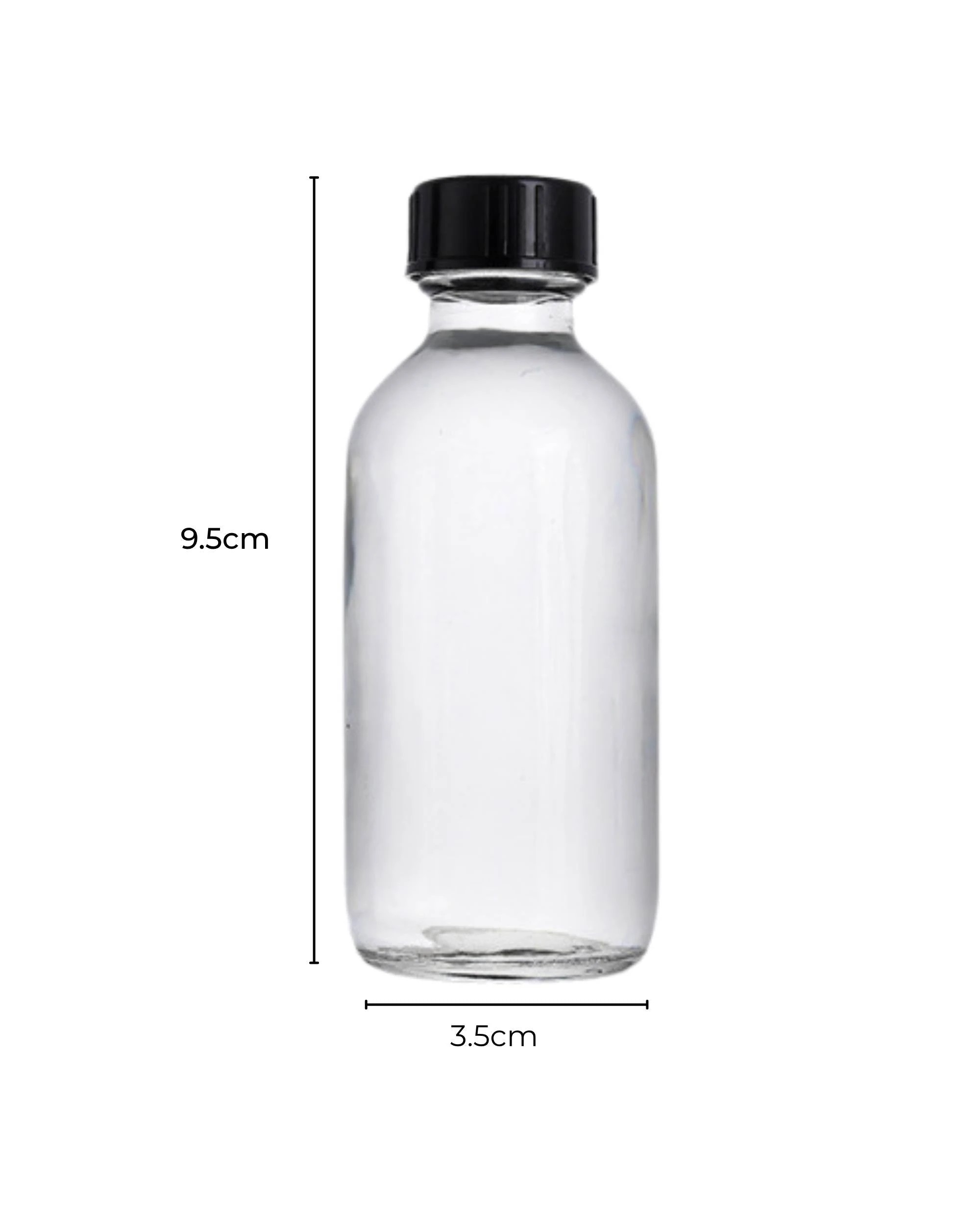 4 Kitchee 12x 60ml Small Glass Bottles + Lids Funnels Brush Labels Pen, 4 of 4