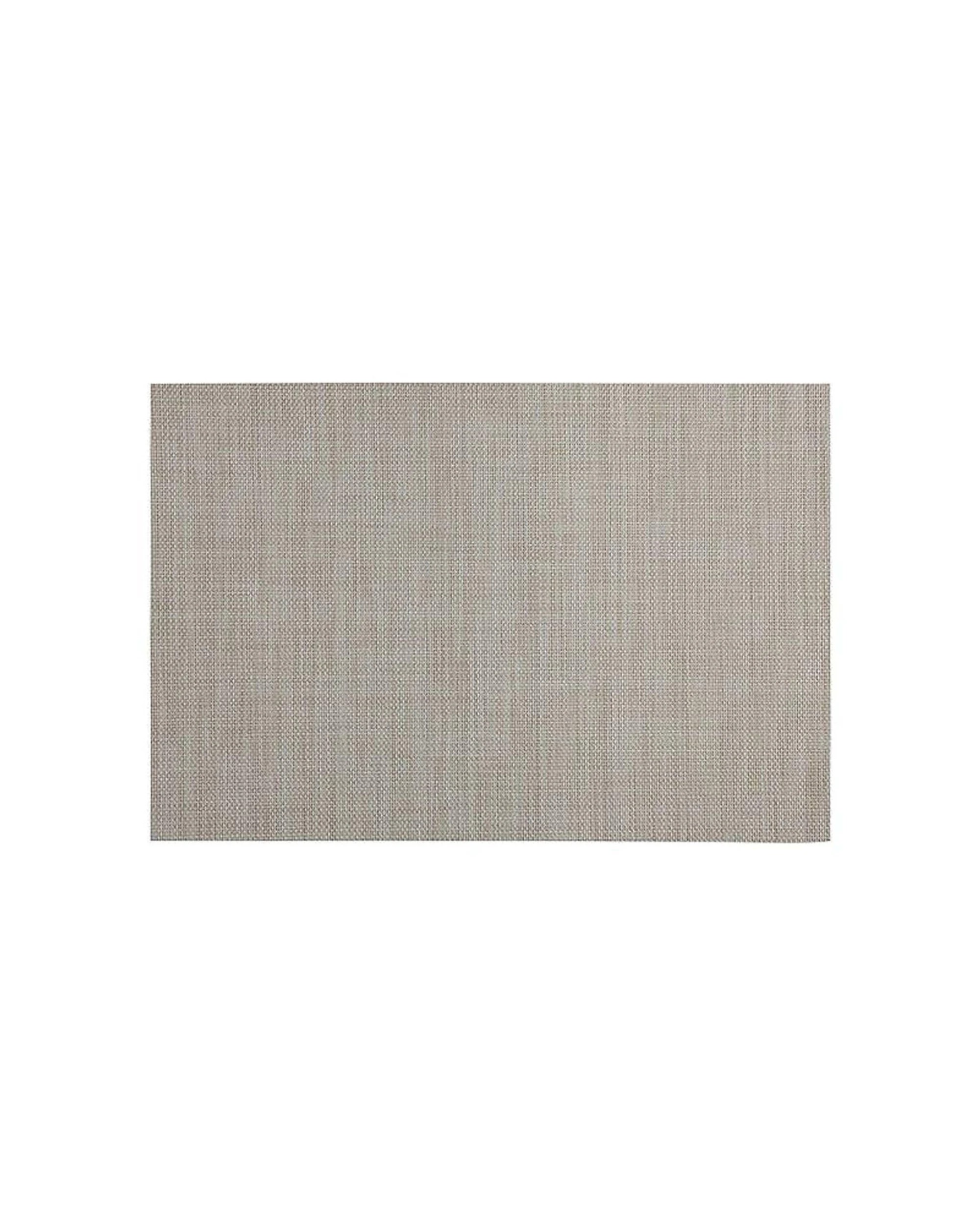 1 Maxwell & Williams Crosshatch Placemat Durable PU PVC Indoor Outdoor Use - Beige, 1 of 1