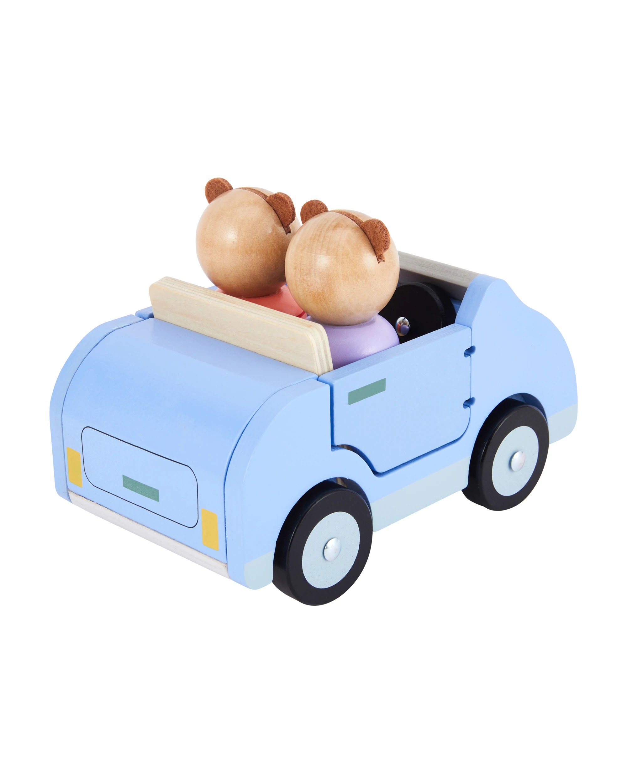 5 Wooden Bear Car Set, 5 of 9