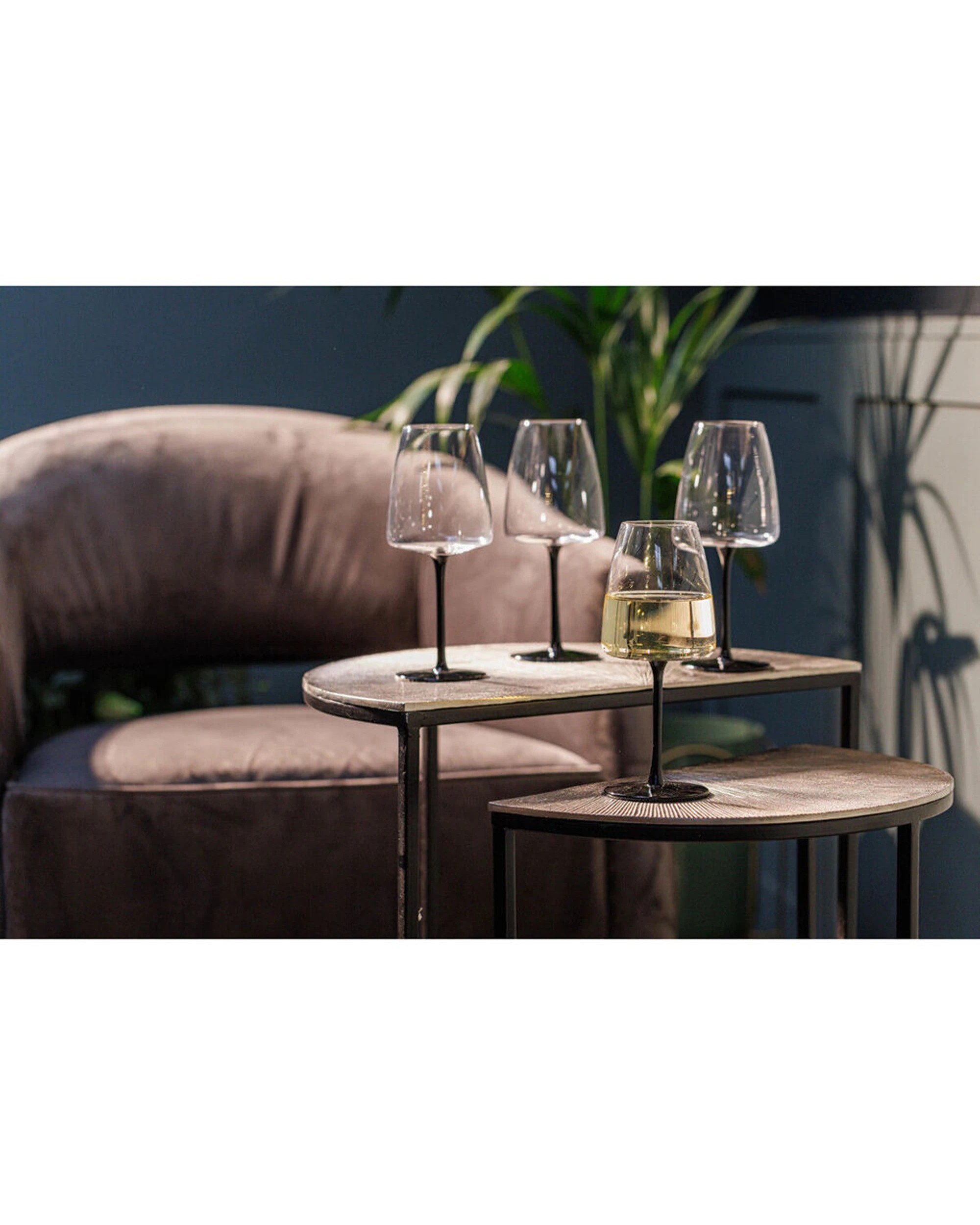 2 Mikasa 4pc Palermo Crystal Wine Glass Set 400ml - Clear, 2 of 6