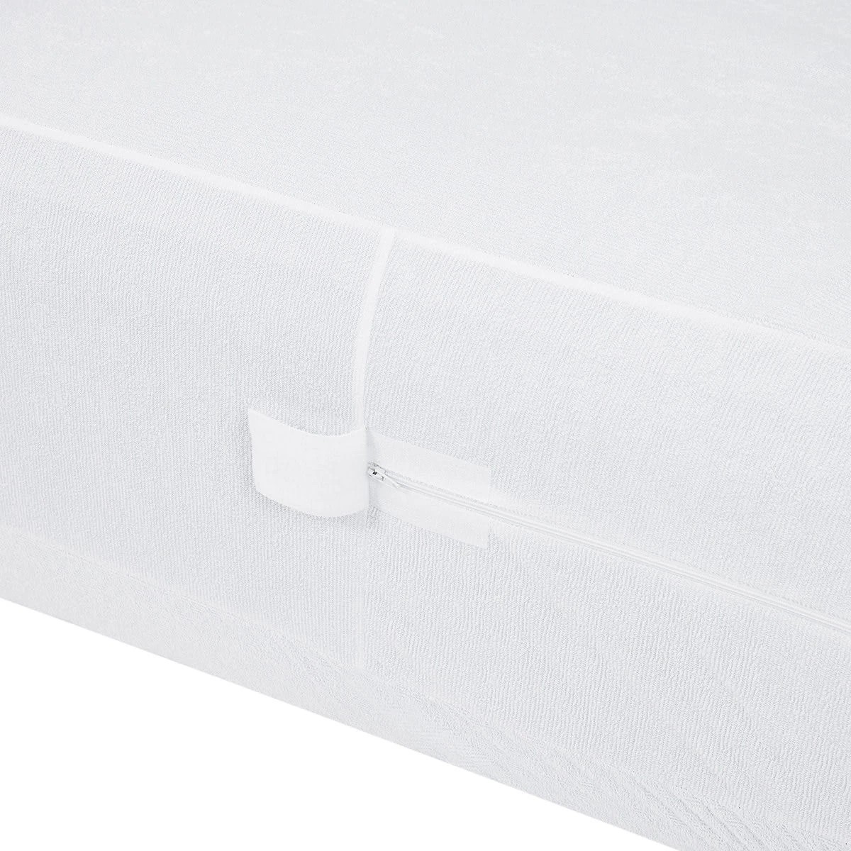5 Bed Bug Resistant Fitted Mattress Encasement - Queen Bed, White, 5 of 8