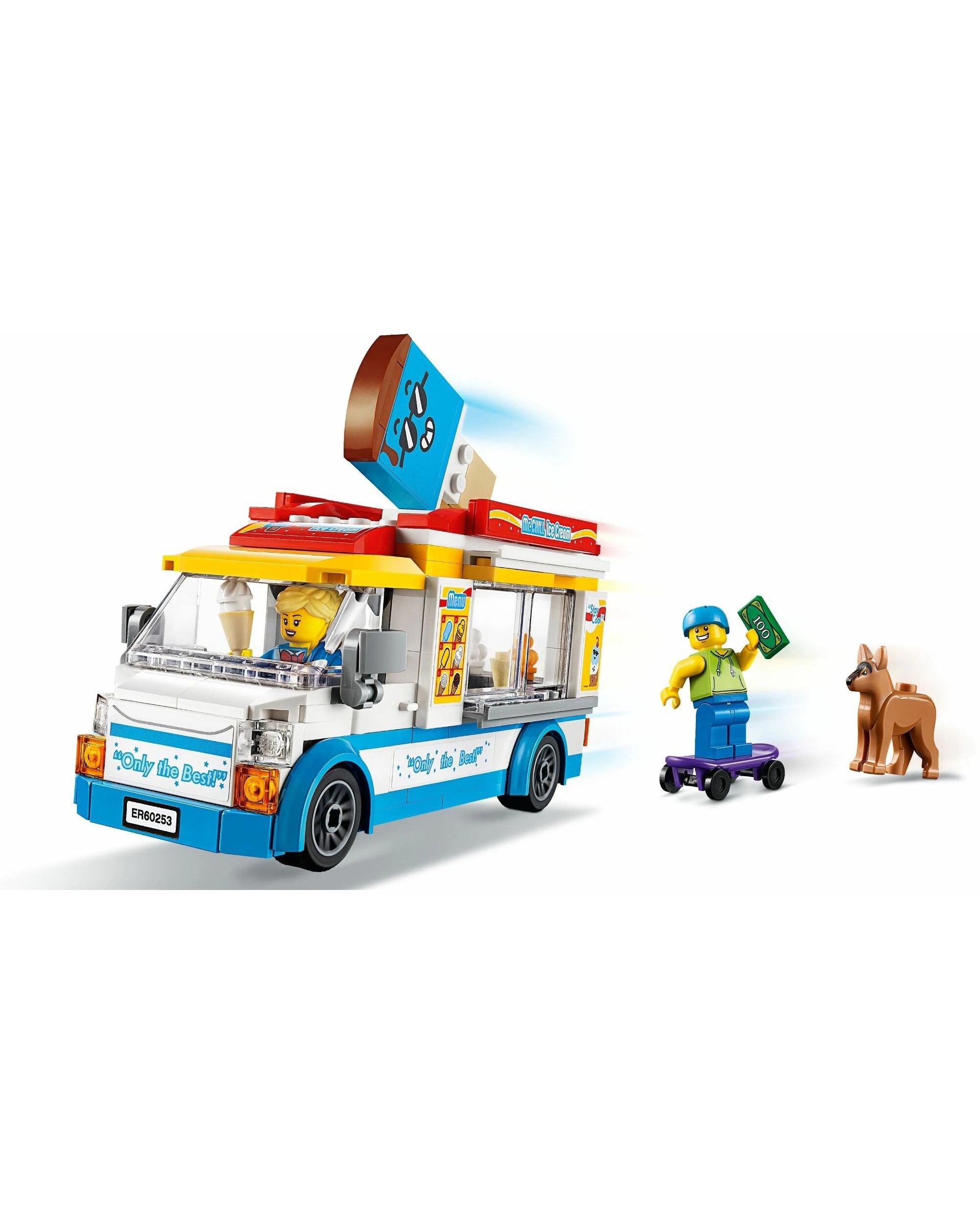 3 LEGO 60253 City Great Vehicles Ice-Cream Truck Toy, 3 of 5