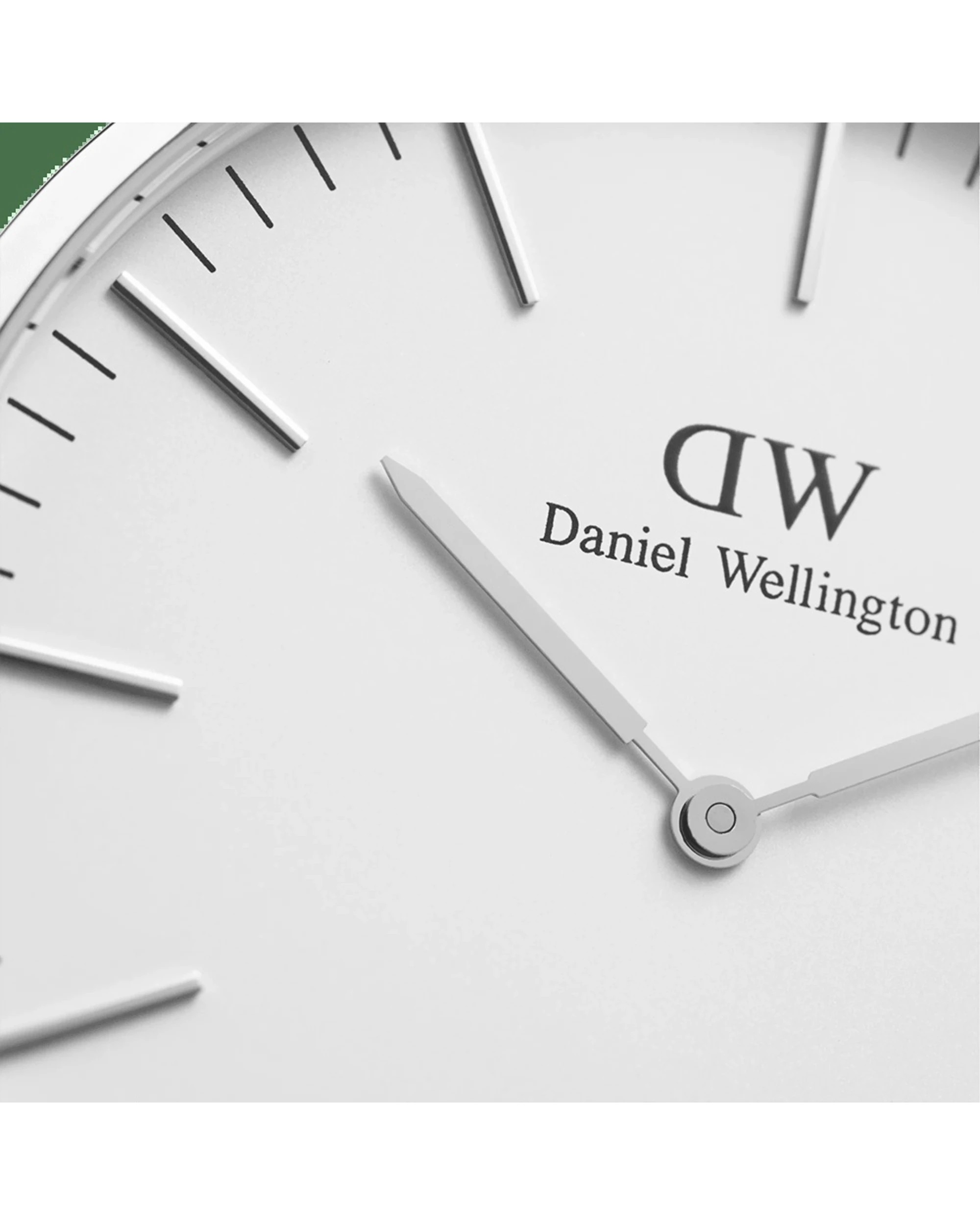 3 Daniel Wellington Classic 40mm St Mawes Silver Brown Leather Strap White Dial, 3 of 6