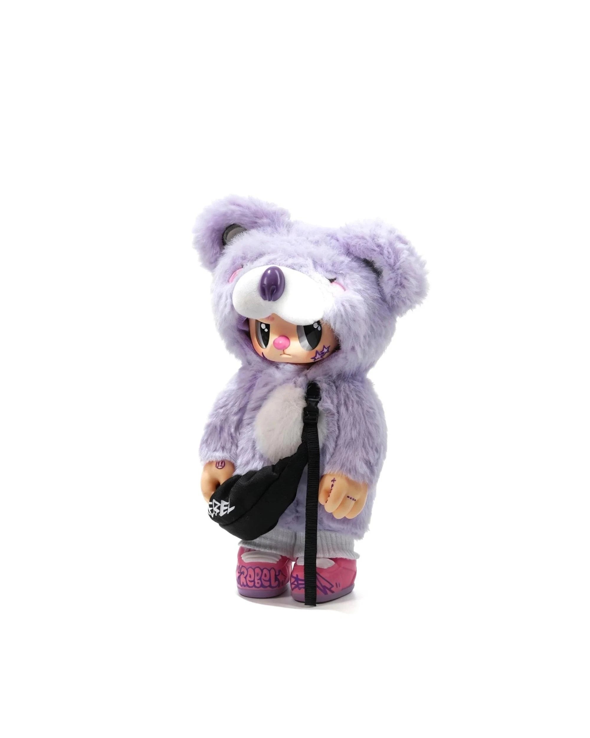 6 Rebel Bear Moveable Bag Series Plush Blind Box, 6 of 6