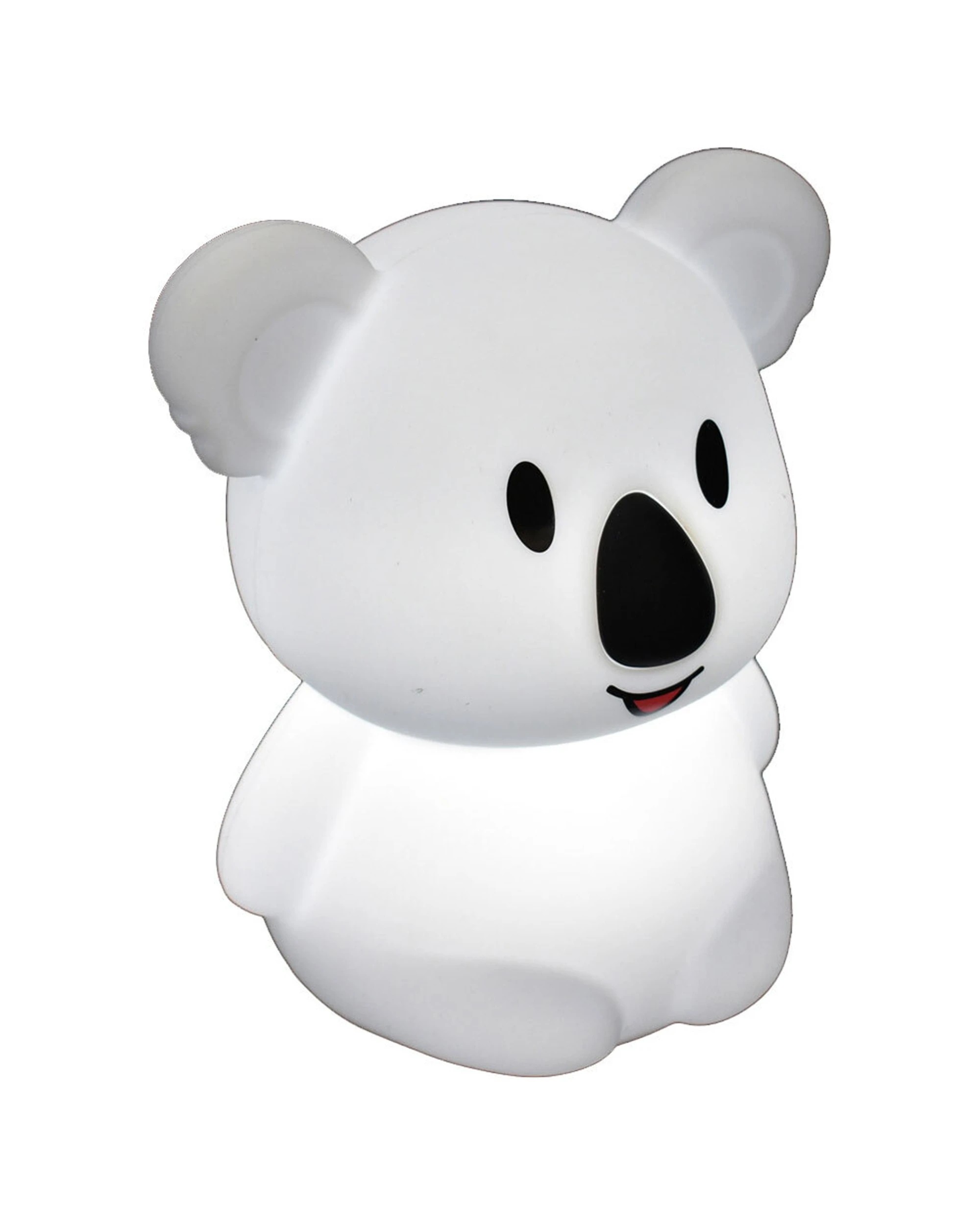 1 Kaper Kidz Bedtime Buddy Sleepy The Koala Night Light Silicone - White, 1 of 7