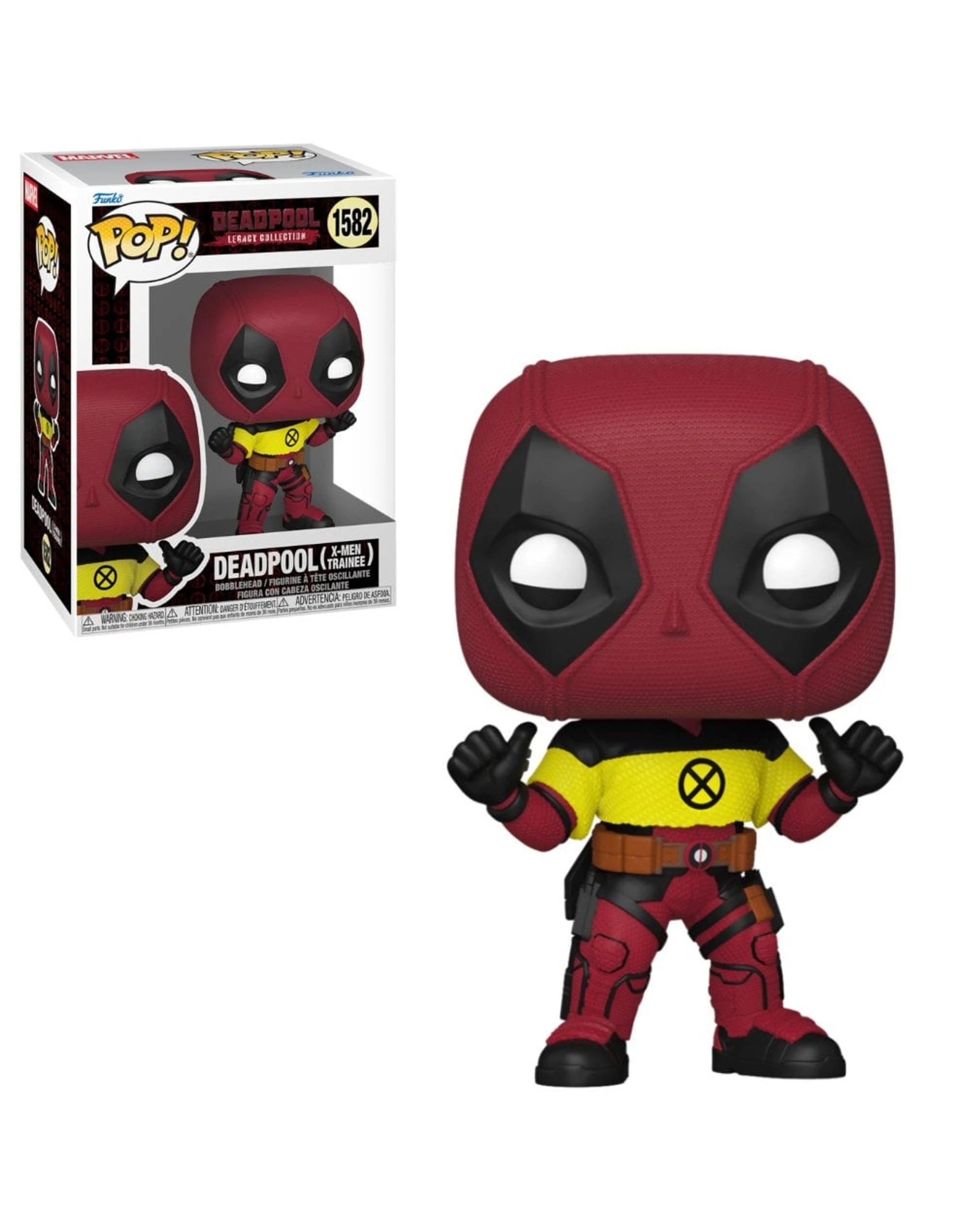 1 Marvel Deadpool Legacy Collection Deadpool X-Men Trainee Funko POP! Vinyl, 1 of 3