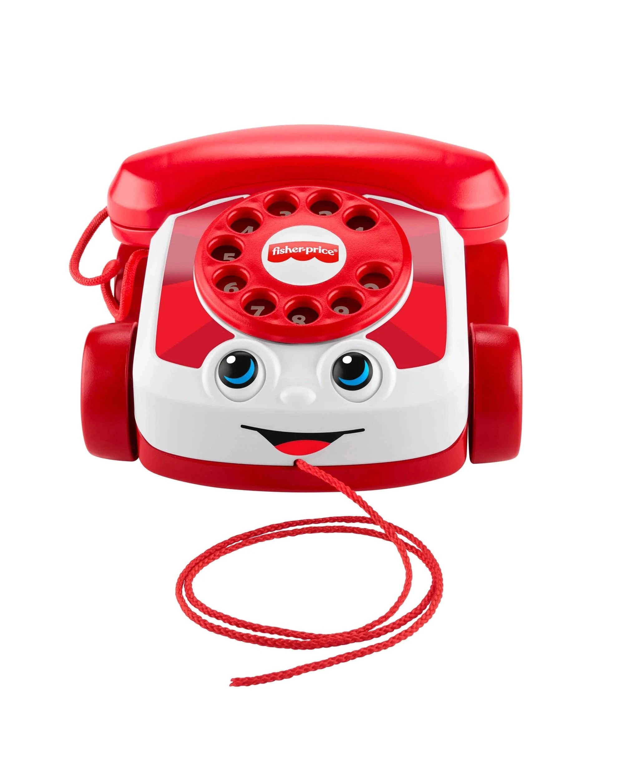 3 Fisher-Price Mattel 80th Anniversary Ruby Red Chatter Telephone, 3 of 8