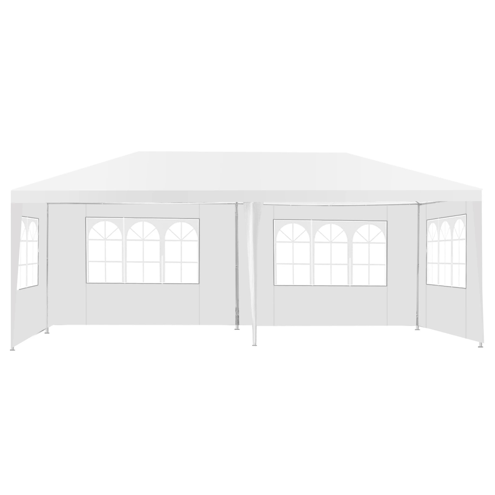 1 3x6m Gazebo Party Wedding Marquee Event Tent Outdoor Camping Canopy - White, 1 of 1