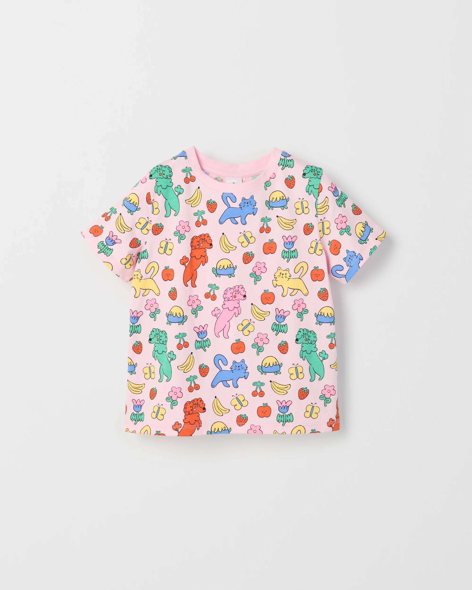 3 Target Kids Australian Cotton 3 Pack T-Shirts MULTI COLOUR, 3 of 5