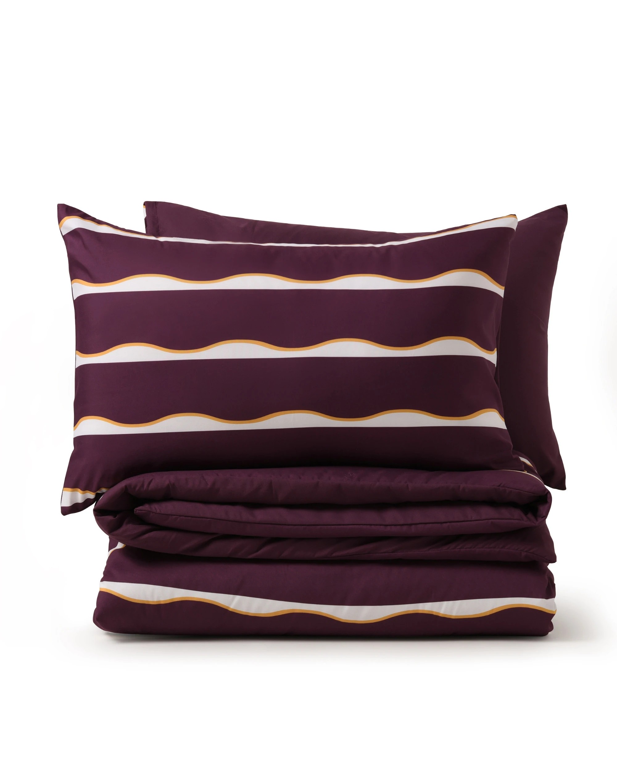 4 Dreamaker Noa Quilt Cover Set - King Bed - Cherry/Mustard, 4 of 5