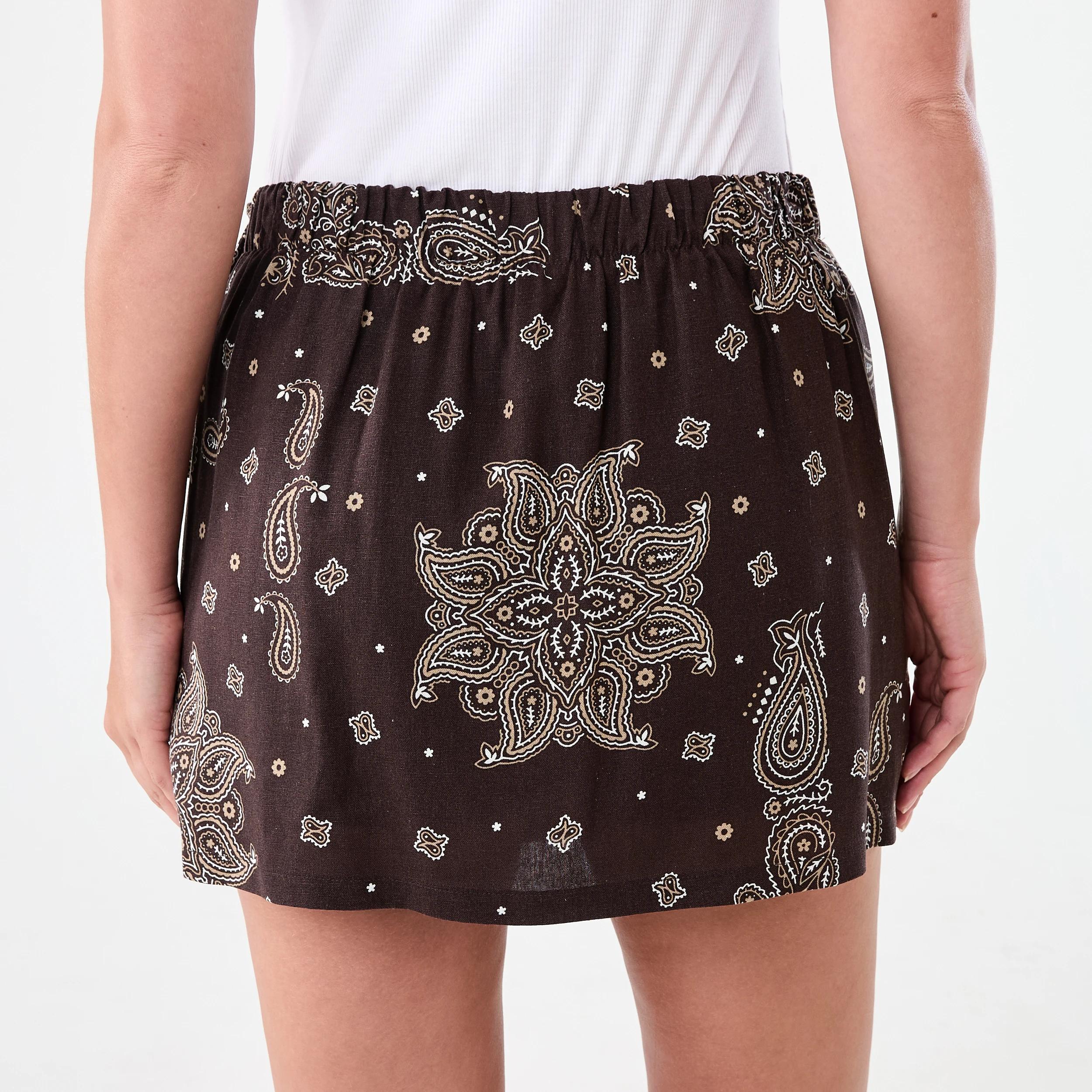 3 Wrap Mini Skort Bandana, 3 of 6