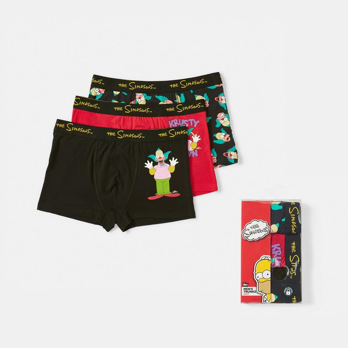 1 3 Pack The Simpsons Krusty License Trunks Krusty, 1 of 10