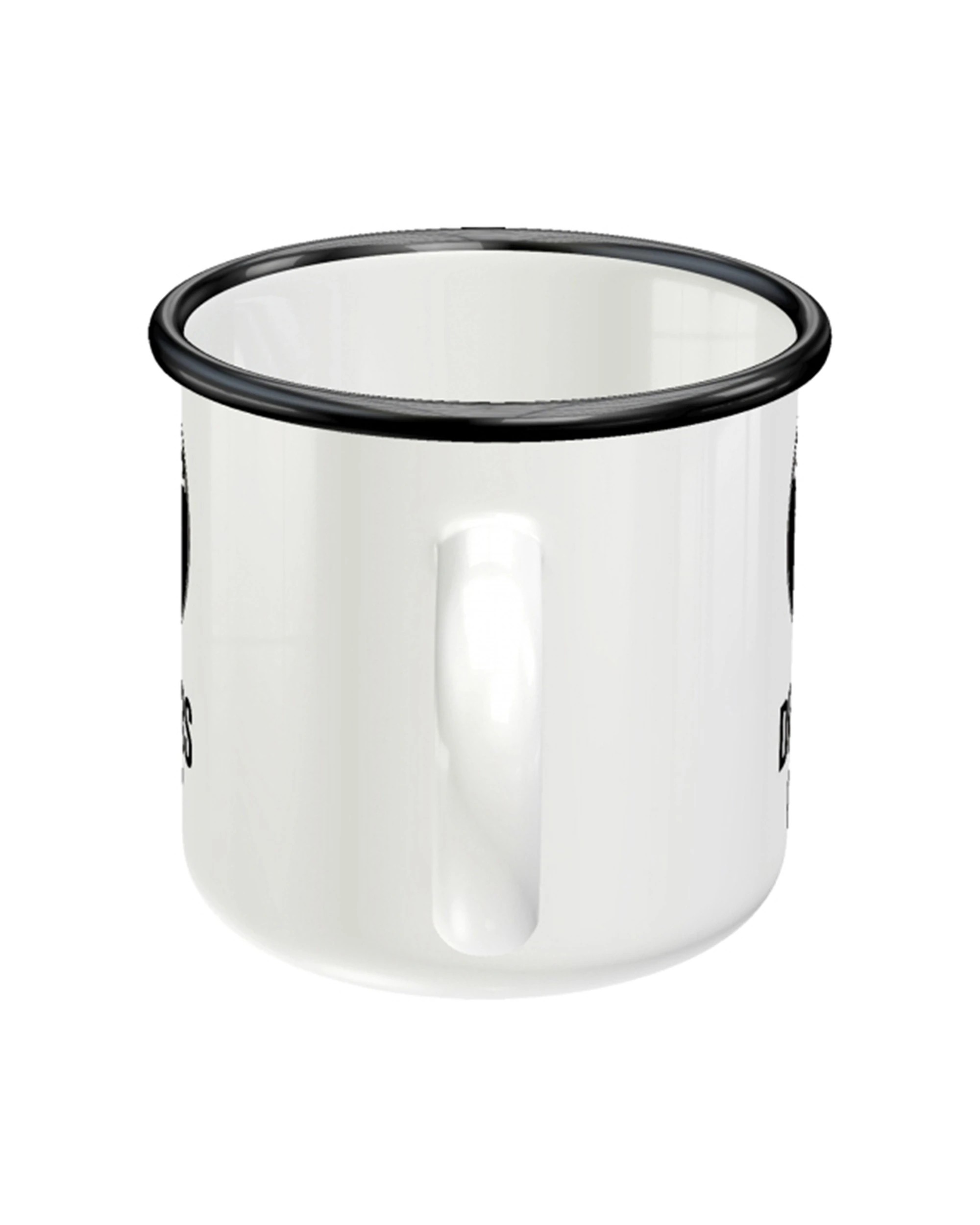 3 Nostalgic-Art Enamel Mug 360ml Mug -  BMW Drivers Only Car Lover - Multi, 3 of 4