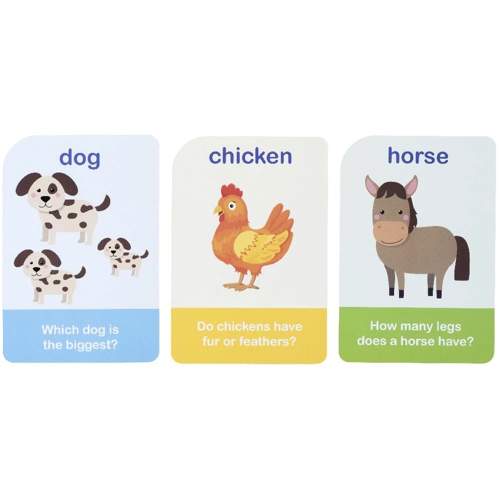 4 Kadink Large Flashcards 30 Pack Animals, 4 of 4