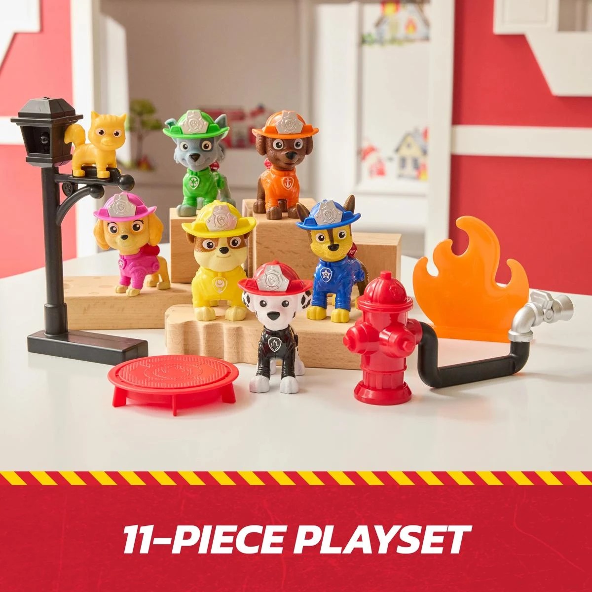 4 11 Piece PAW Patrol Fire Rescue Mission Set, 4 of 8