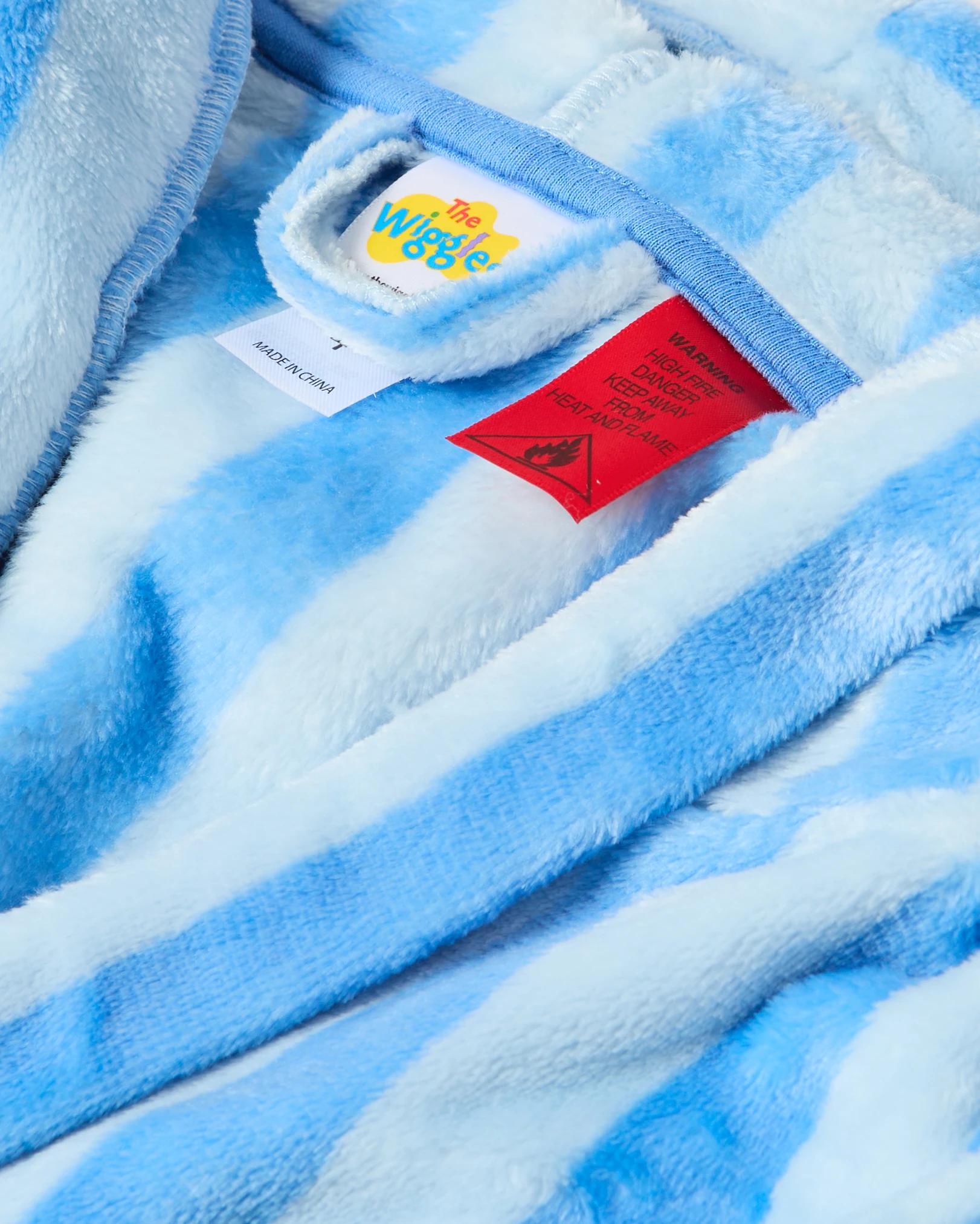 3 Wiggles License Gown Blu Stripe, 3 of 4