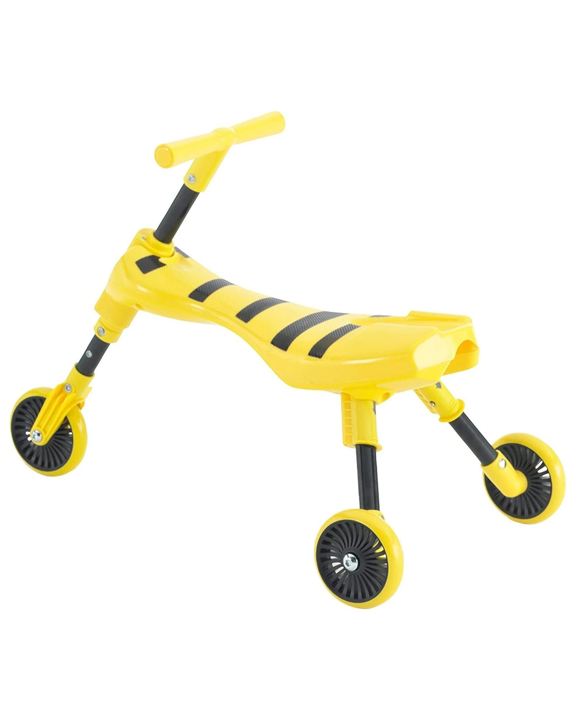 2 Scuttlebug Bumble Yellow/Black Push Tricycle, 2 of 6