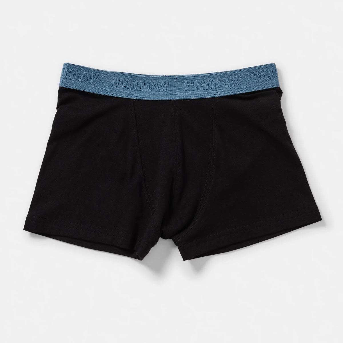 9 7 Pack Attached Elastic Trunks BLUE DAYS OF THE WEEK, 9 of 10