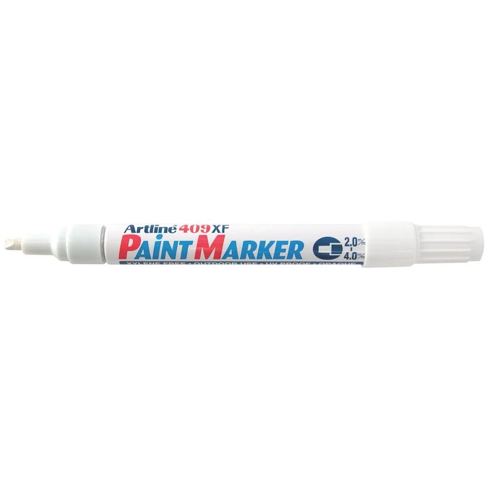 1 Artline 409 Paint Marker White, 1 of 1