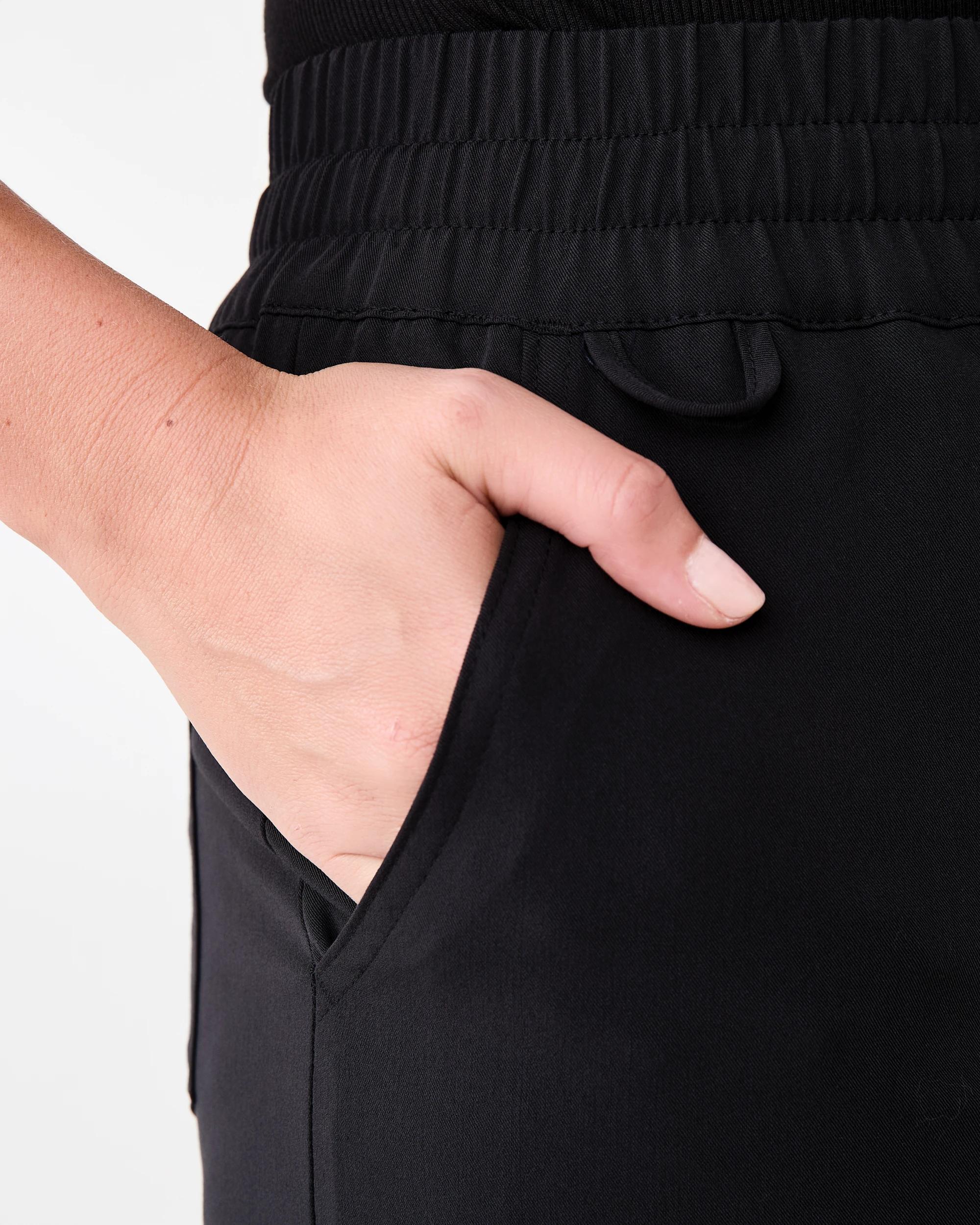 5 Workwear Scrub Cargo Pants Black, 5 of 7