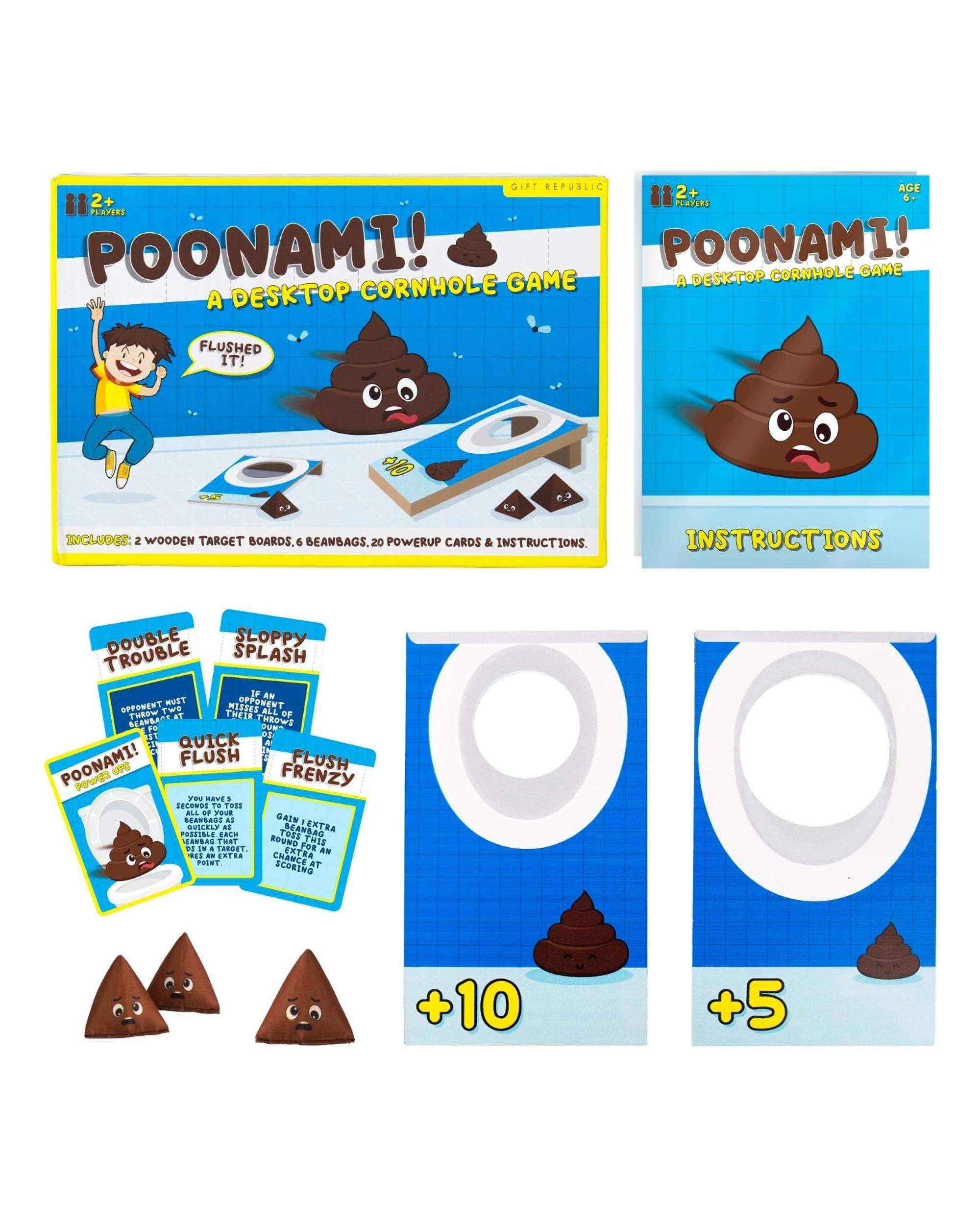 6 Poonami: A Desktop Cornhole Game, 6 of 9