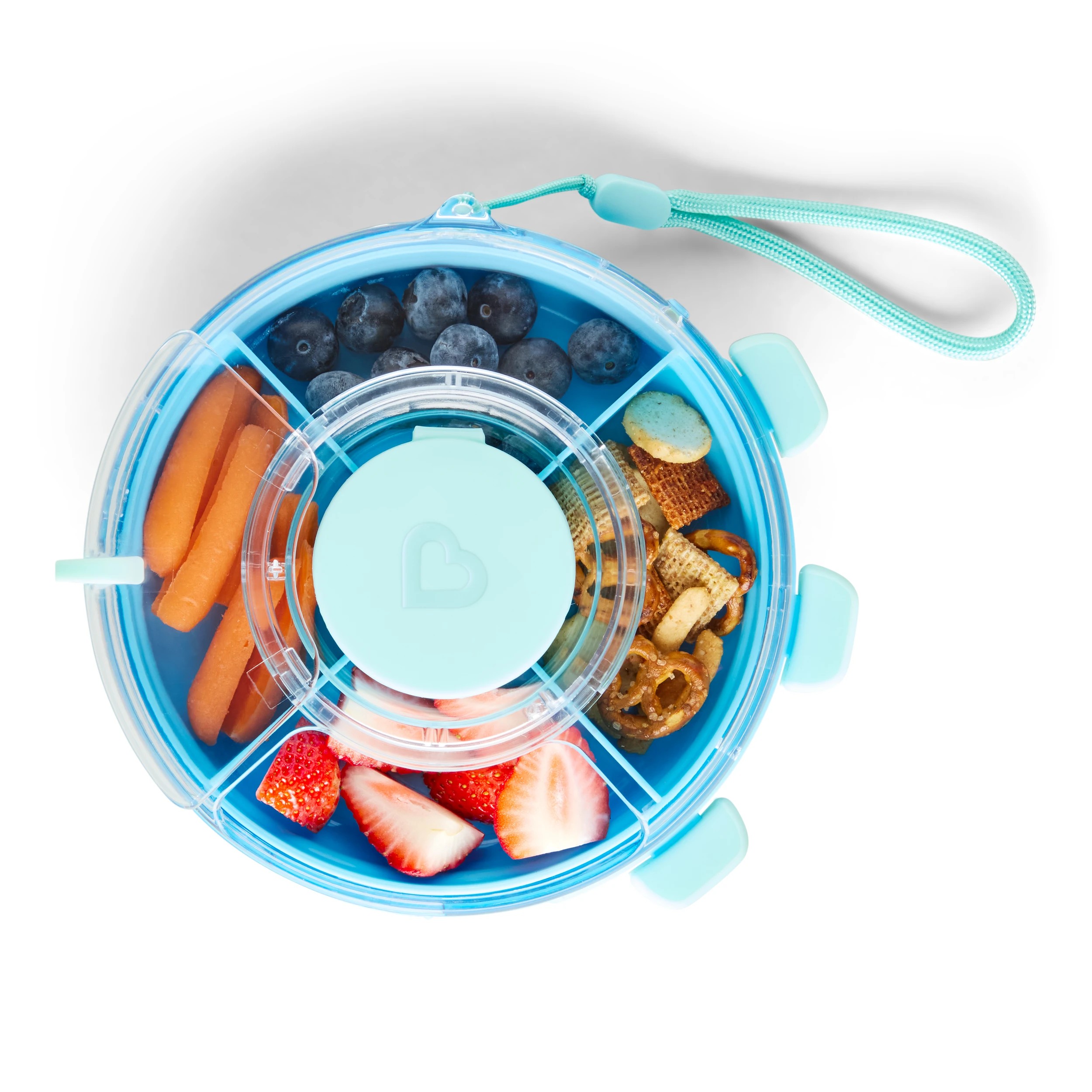 3 Munchkin Snack Wheel - Blue, 3 of 7