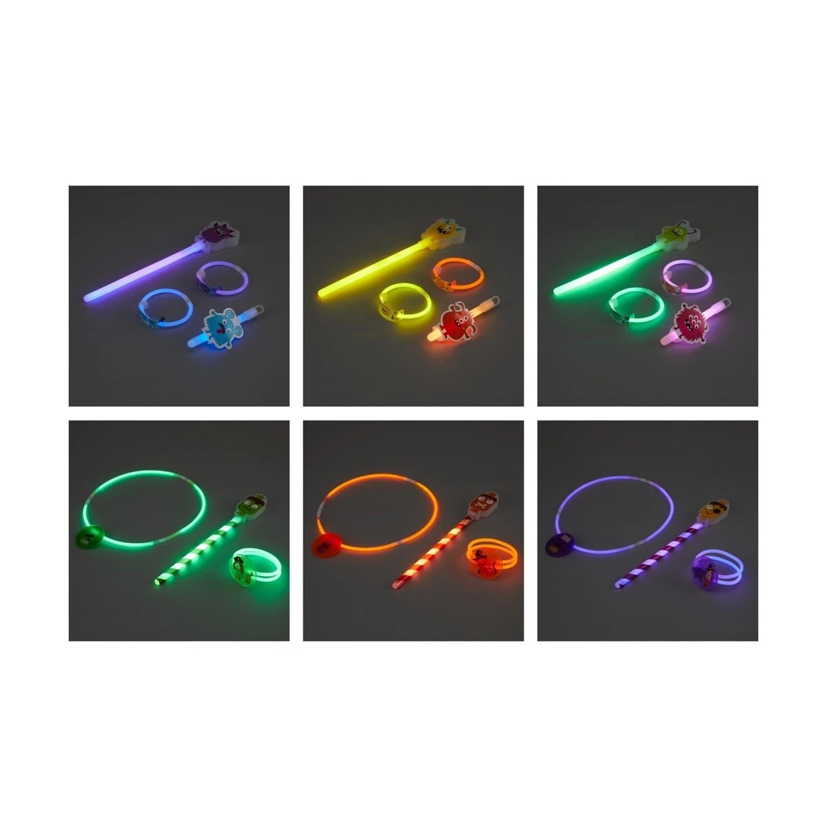 5 12 Piece Halloween Glow Pack - Assorted, 5 of 6