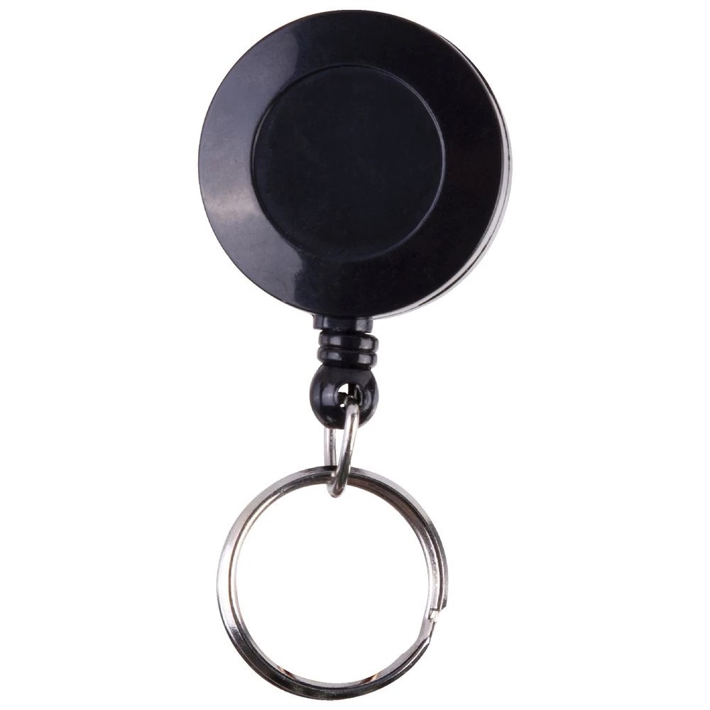 2 J.Burrows Mini Retract Key Reels 5 Pack Black, 2 of 4