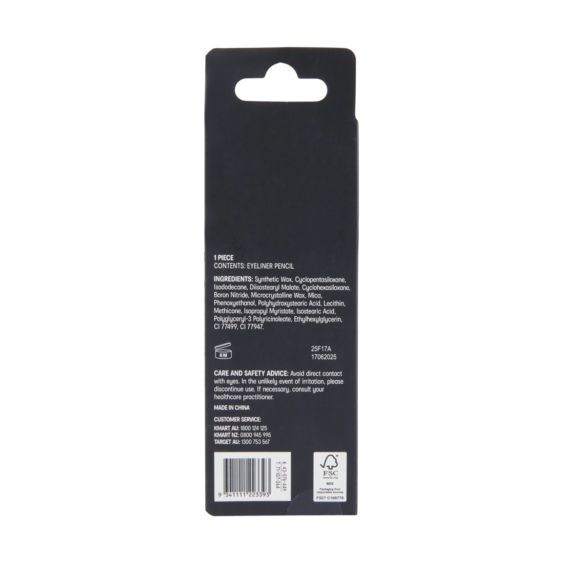 6 OXX Cosmetics Eyeliner Pencil - Black, 6 of 6