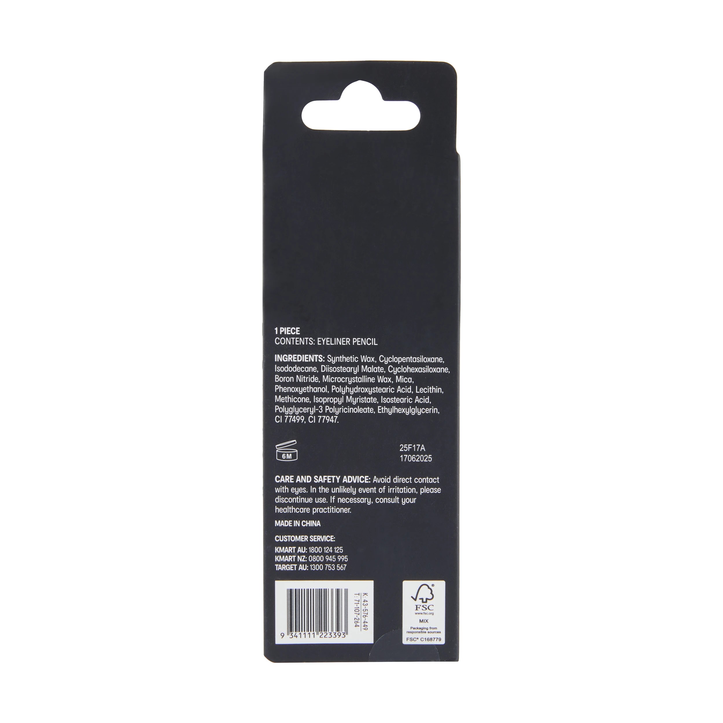 6 OXX Cosmetics Eyeliner Pencil - Black, 6 of 6