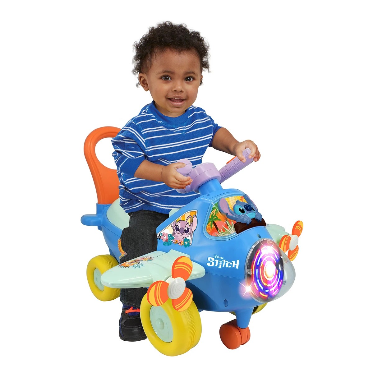 2 Disney Lilo & Stitch Lights 'n' Sounds Activity Plane, 2 of 10