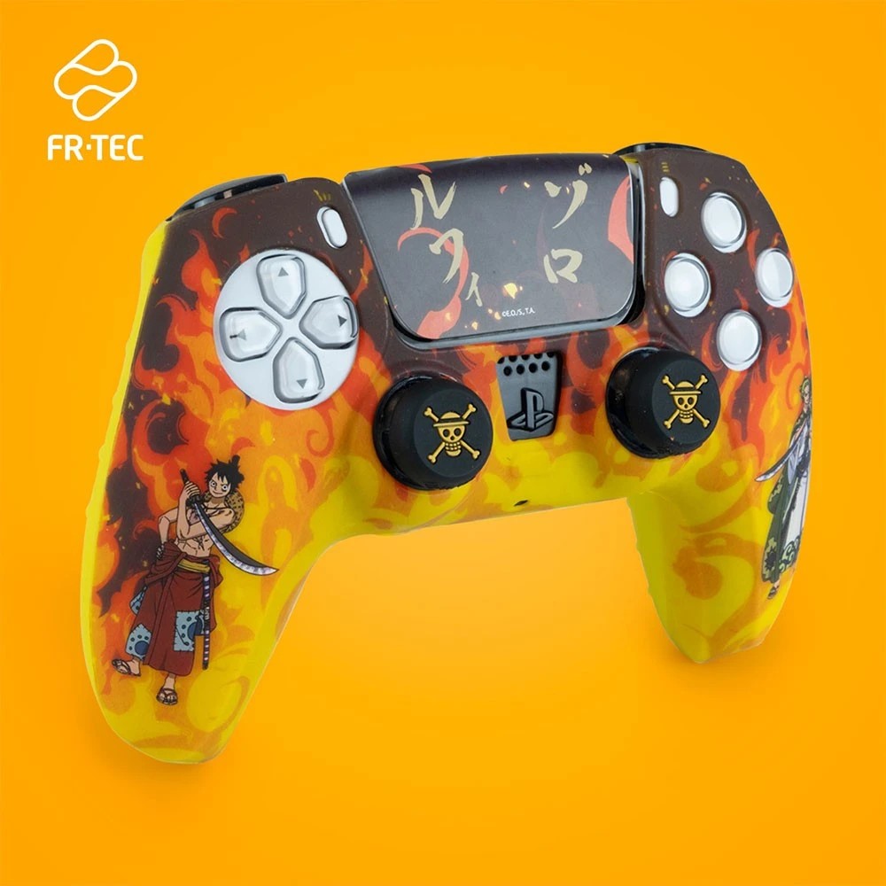 5 One Piece Fire Custom Kit - PlayStation 5 DualSense Controller - Multi, 5 of 5