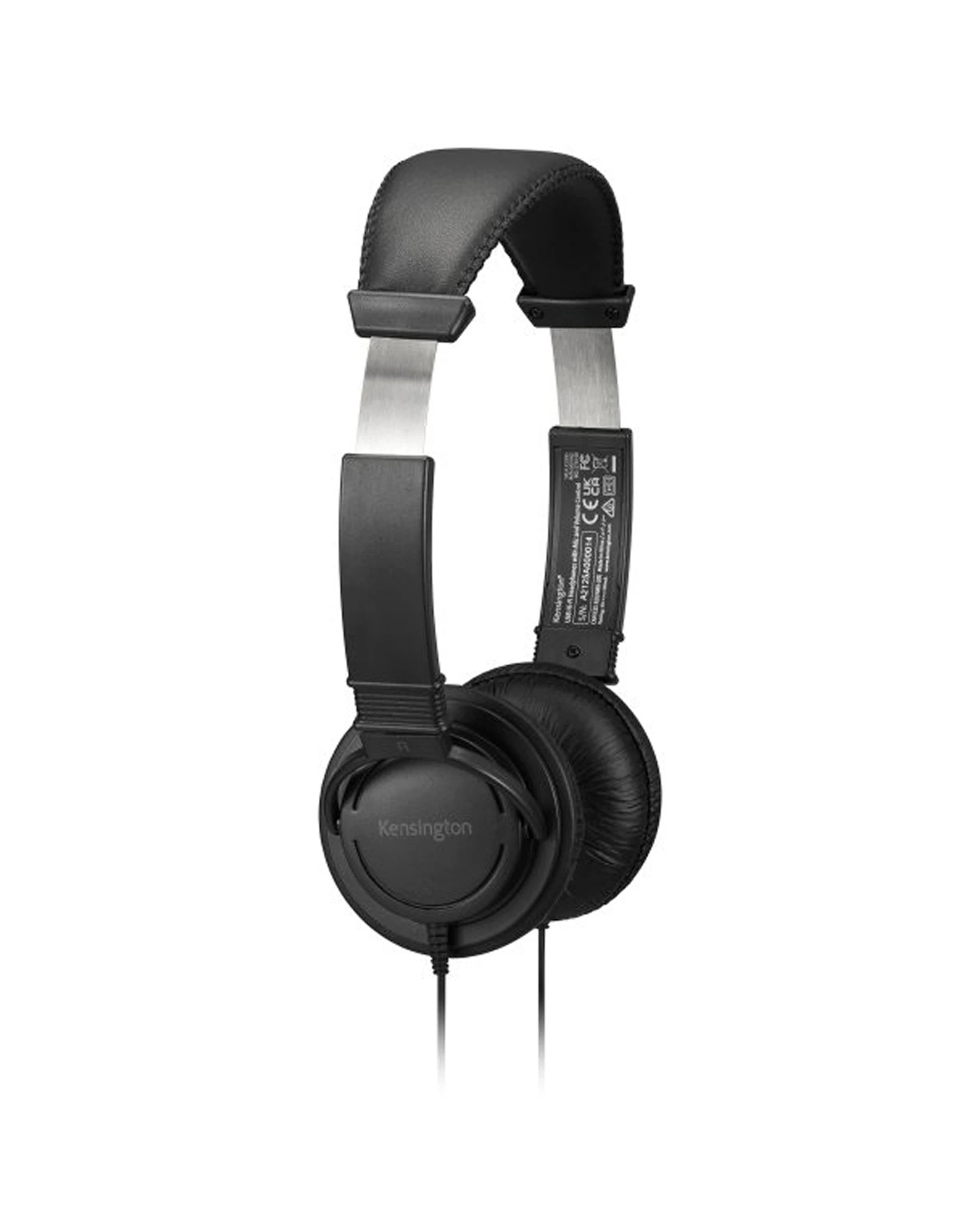 5 Kensington USB Mono Hi-Fi Headphones USB Headset Noise Cancelling Microphone
 - black, 5 of 9