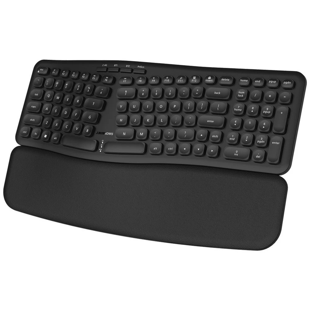 5 J.Burrows MK450 Wireless Ergonomic Keyboard and Mouse Combo, 5 of 10