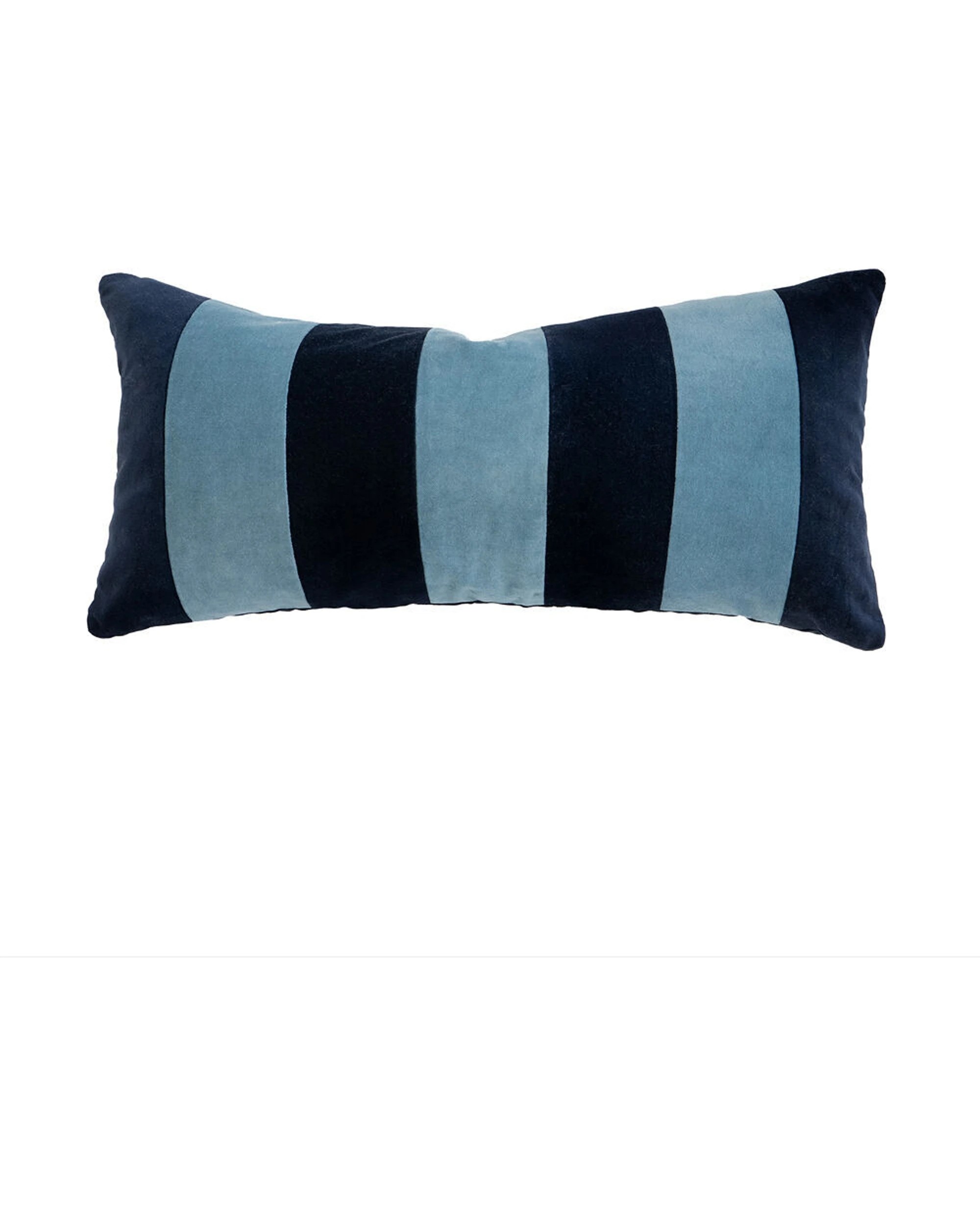 1 Bambury Cooper Rectangle Sofa Cushion Decorative Throw Pillow Ocean 30x60cm - Blue, 1 of 4