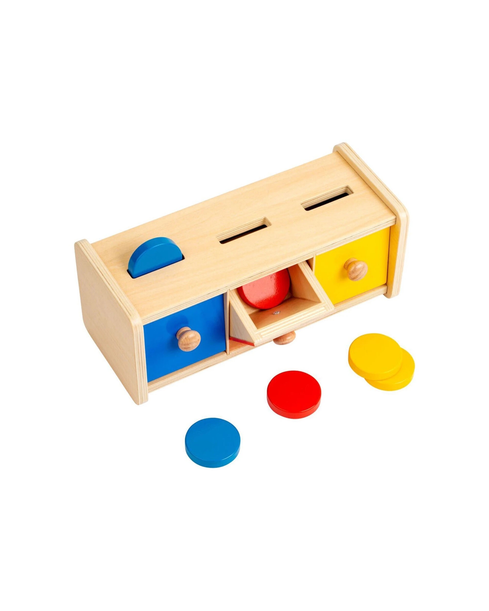 3 EDUCO Peek-A-Boo Toy Object Permanence Educational Developmental 0-3 Years - Multi, 3 of 3