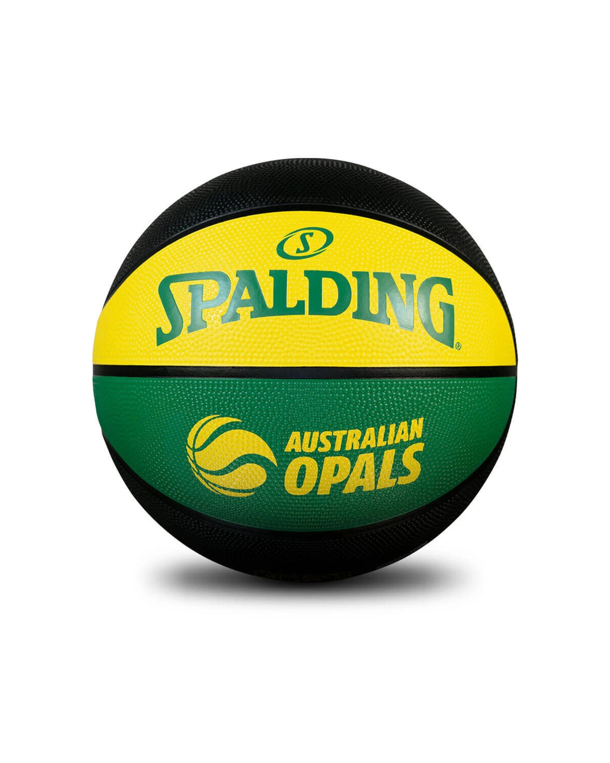 3 Spalding Australian Opals Outdoor Rubber Basketball Size 6 Pebbled Grip - Multi, 3 of 3
