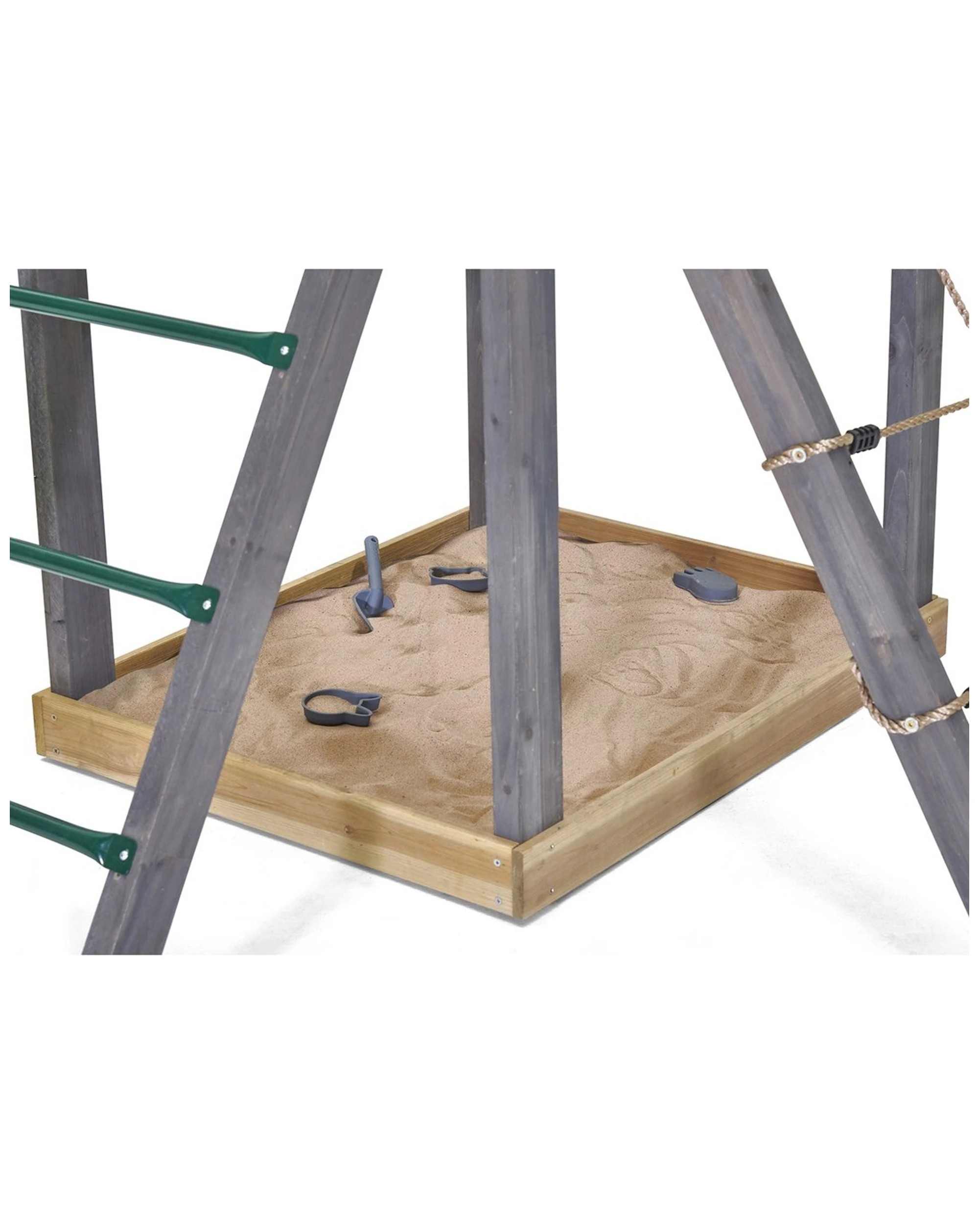 2 Plum Play Au Siamang Playcentre Wooden Outdoor Playset Slide Swings Sandpit, 2 of 9