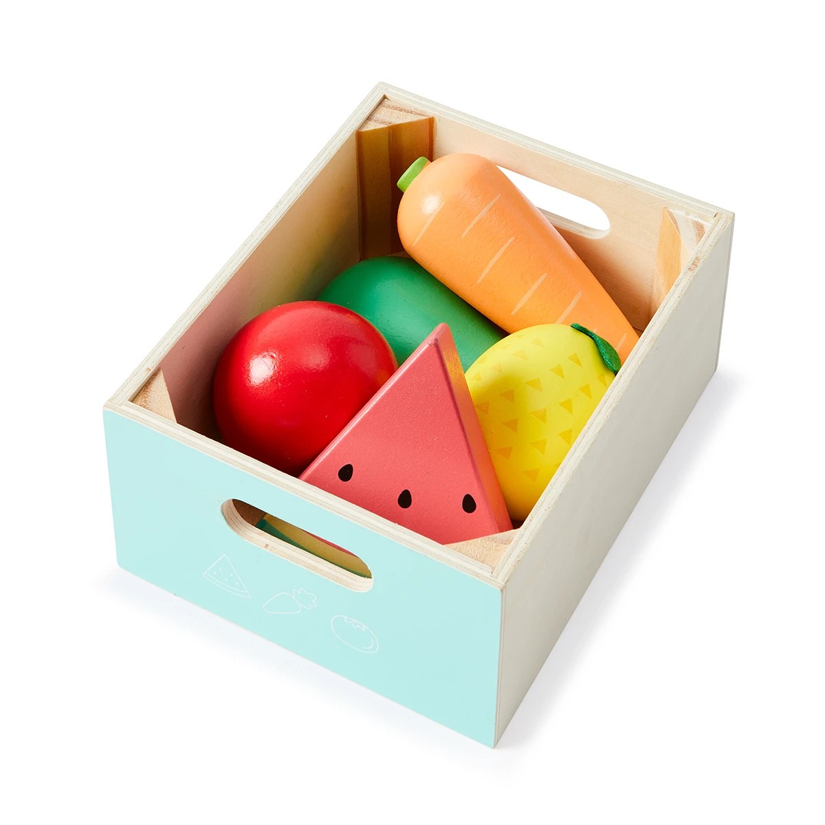 4 24 Piece Wooden Food Groups Multipack, 4 of 10