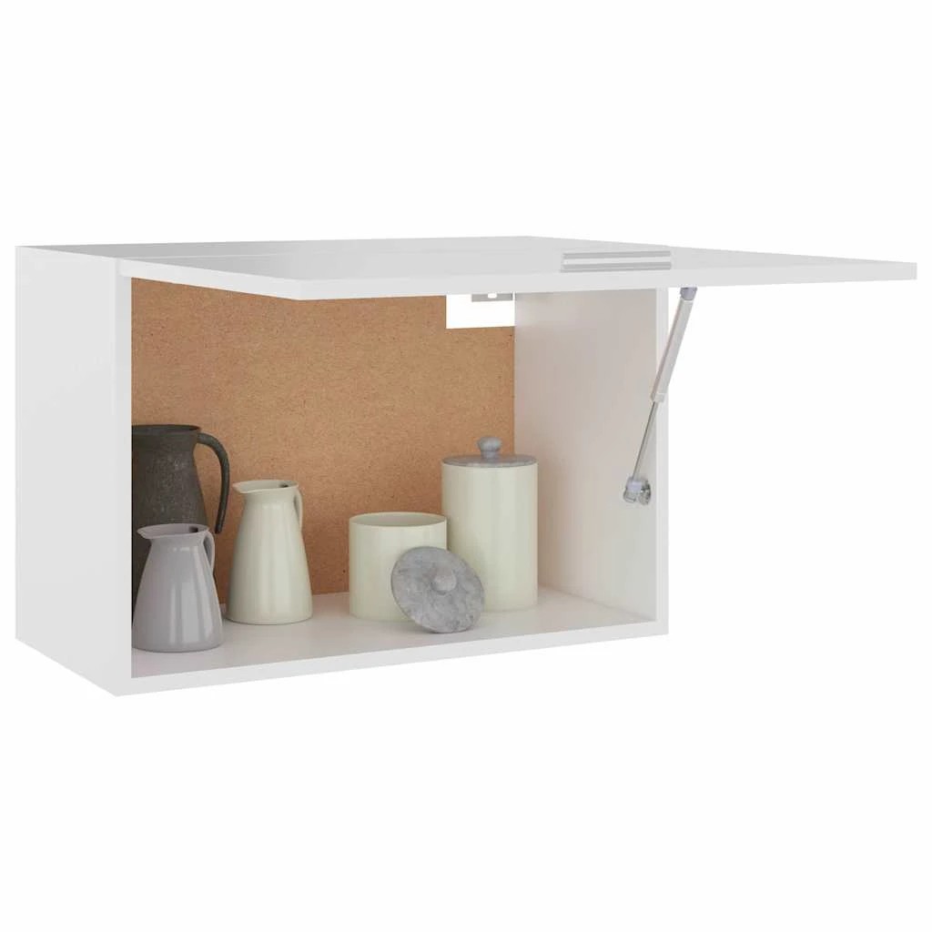 3 Vidaxl Kitchen Cabinets Hanging Cabinet, Hanging Cabinets - White, 3 of 8
