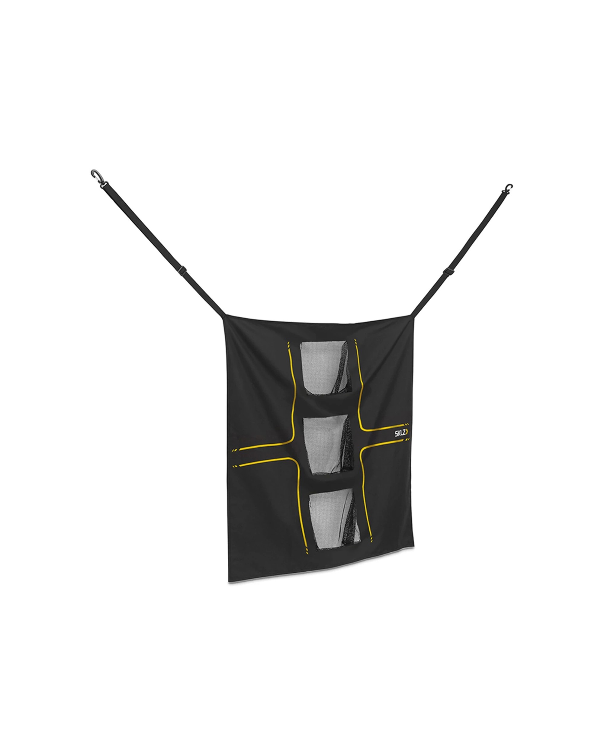 3 Sklz 76 Inch Universal Golf Target For Golf Nets Adjustable Straps Three Pockets. - Black, 3 of 7