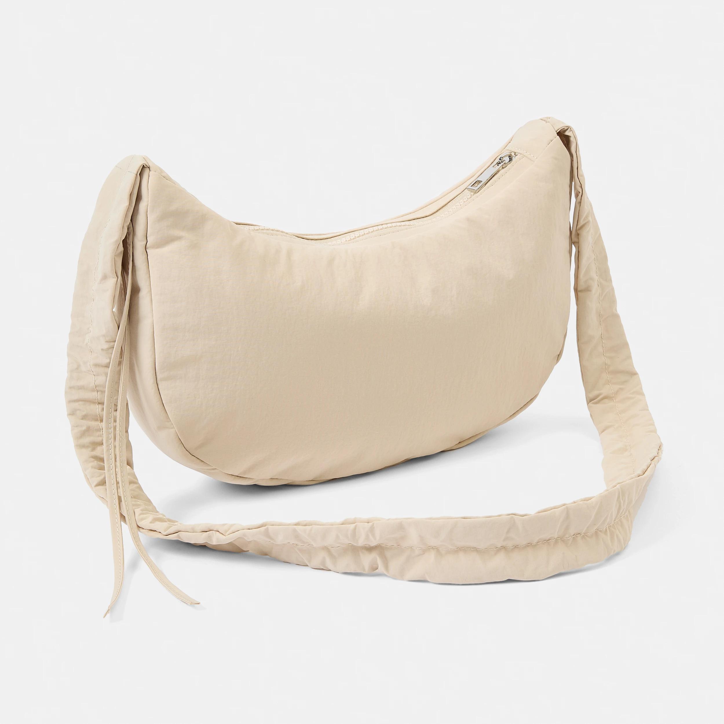 3 Urban Crescent Crossbody Bag Chalk Sand, 3 of 6