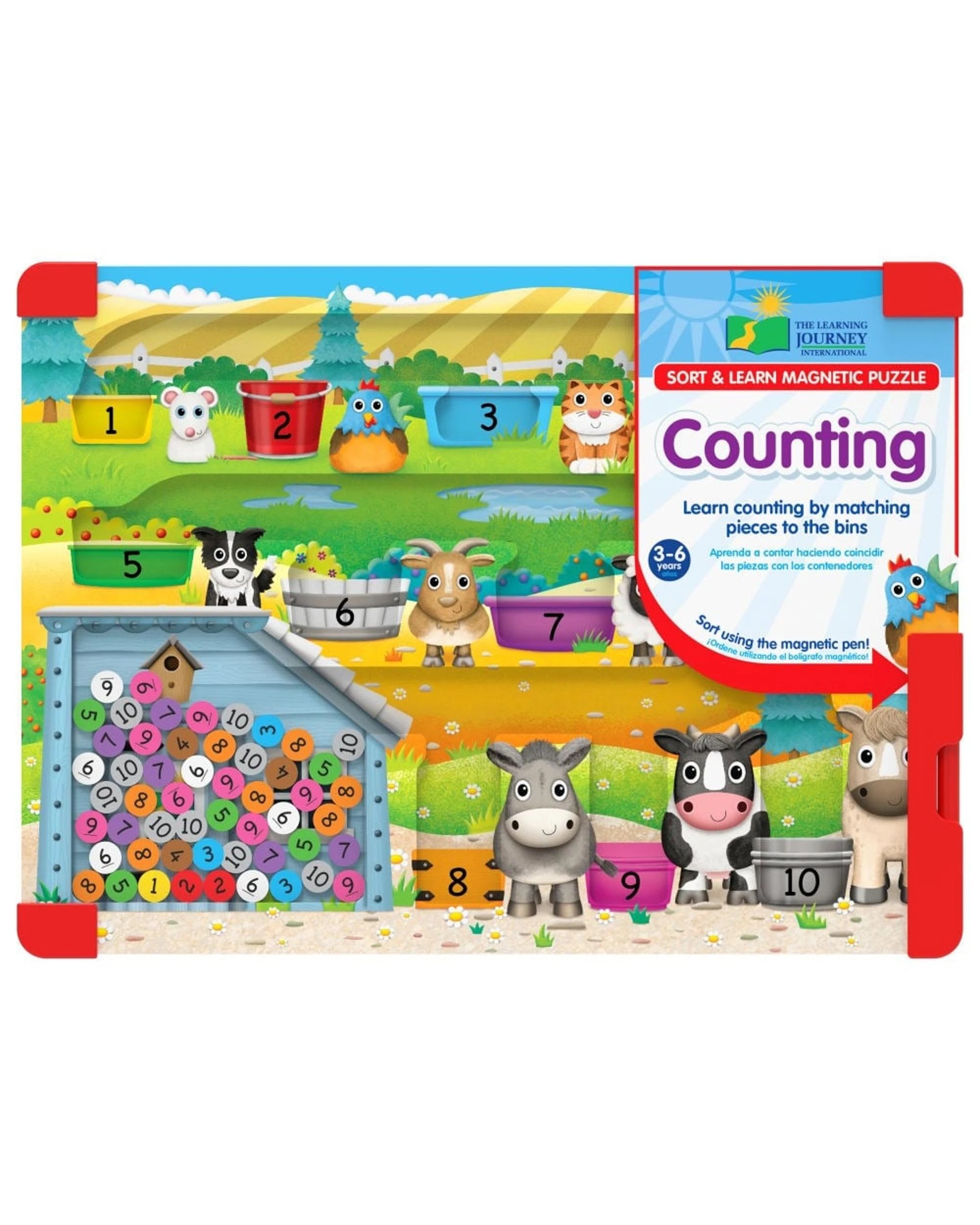 1 Sort and Learn Magnetic Puzzle Counting, 1 of 5