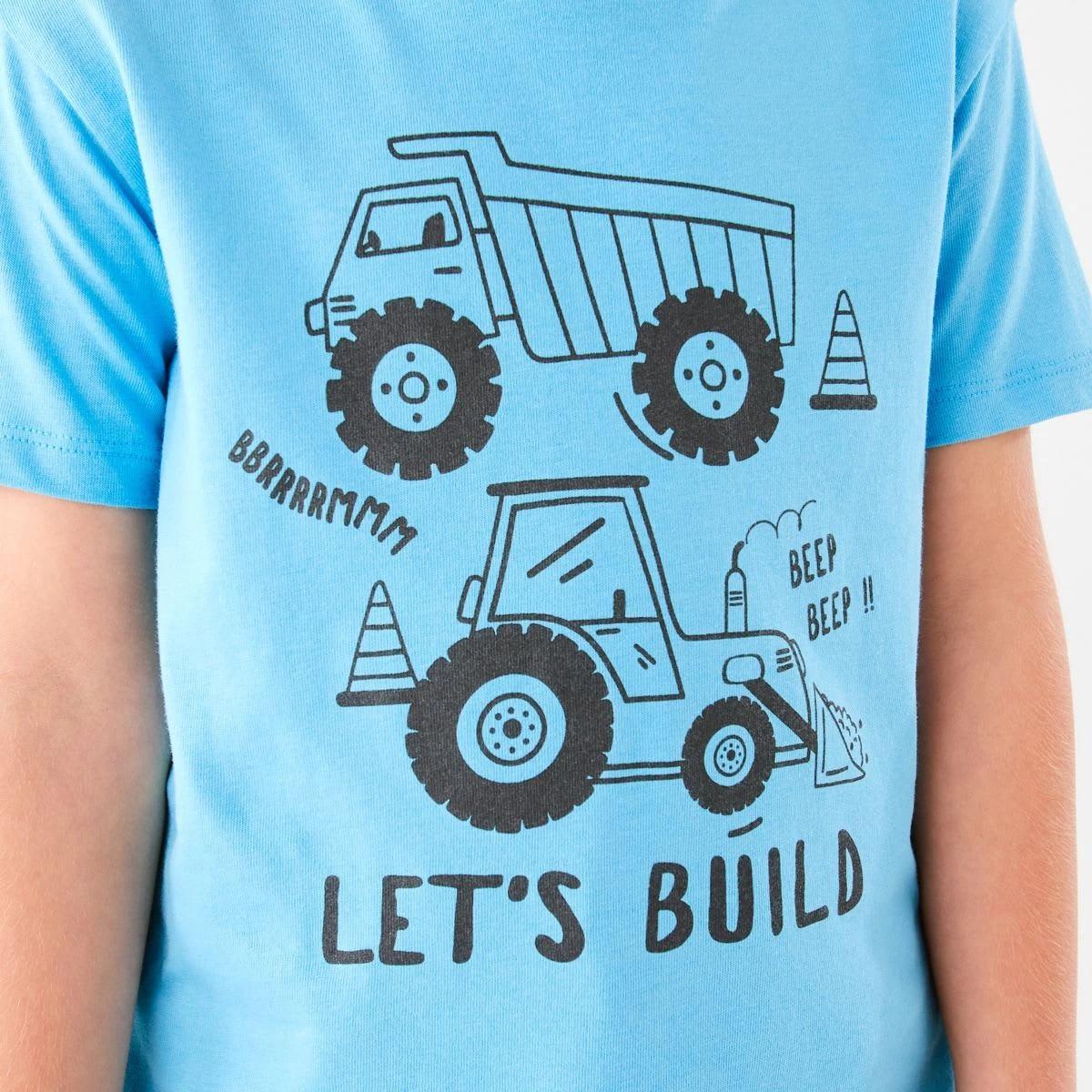 4 Chest Print T-shirt Earth Dig, 4 of 8