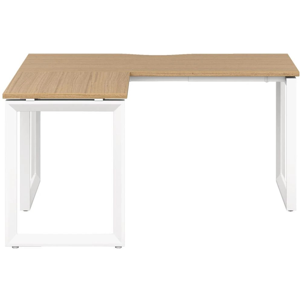 2 Stilford S2 Pro V1 Workstation 1500 x 750mm Oak/White Desks, Tables and Workstations, 2 of 3