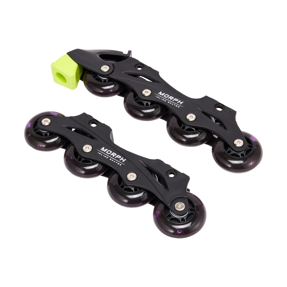 8 Inline and Roller Combo Skates - Black, Size 12 to 2, 8 of 9