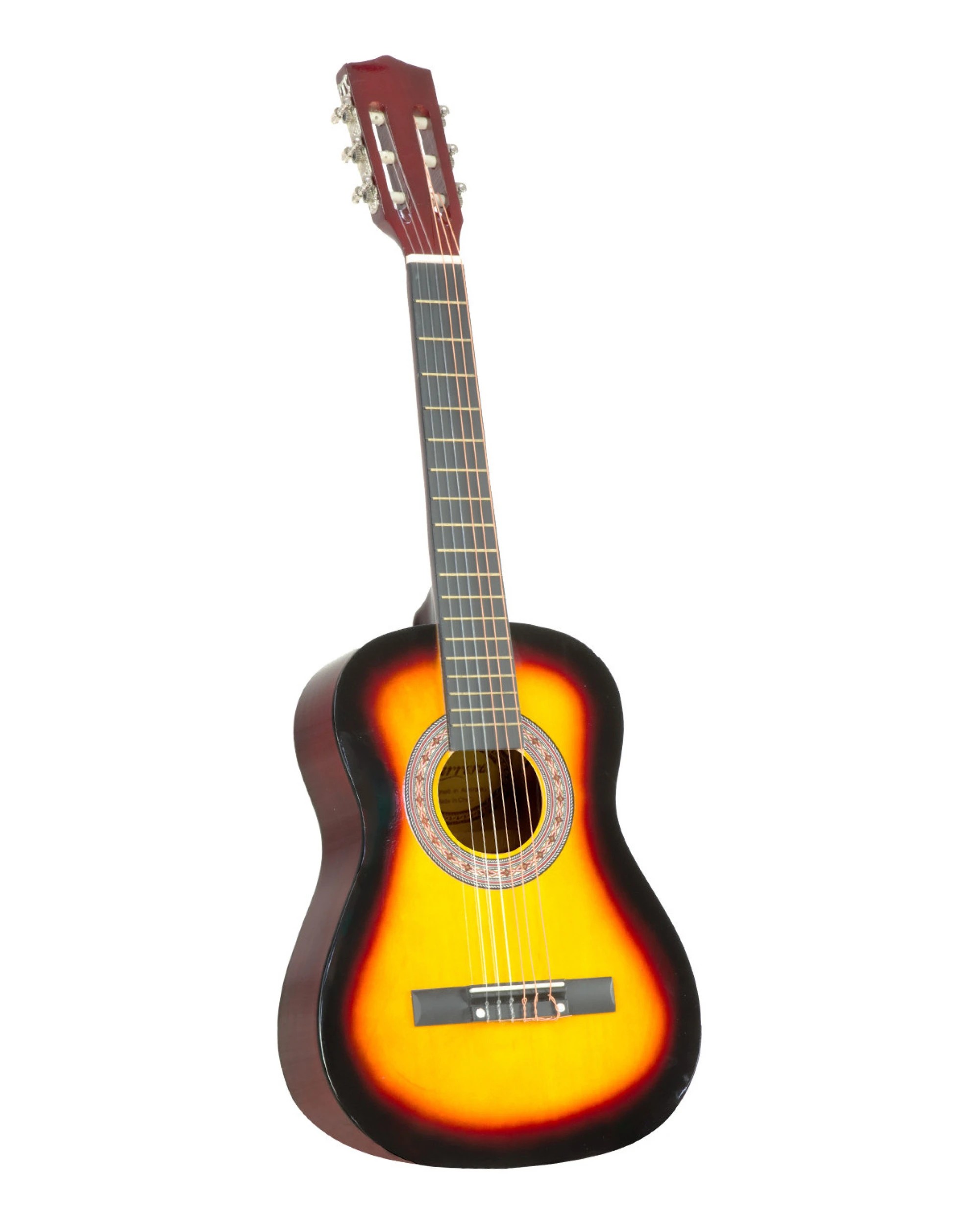 1 Karrera 34in Acoustic Childrens Guitar in Sunburst, 1 of 4