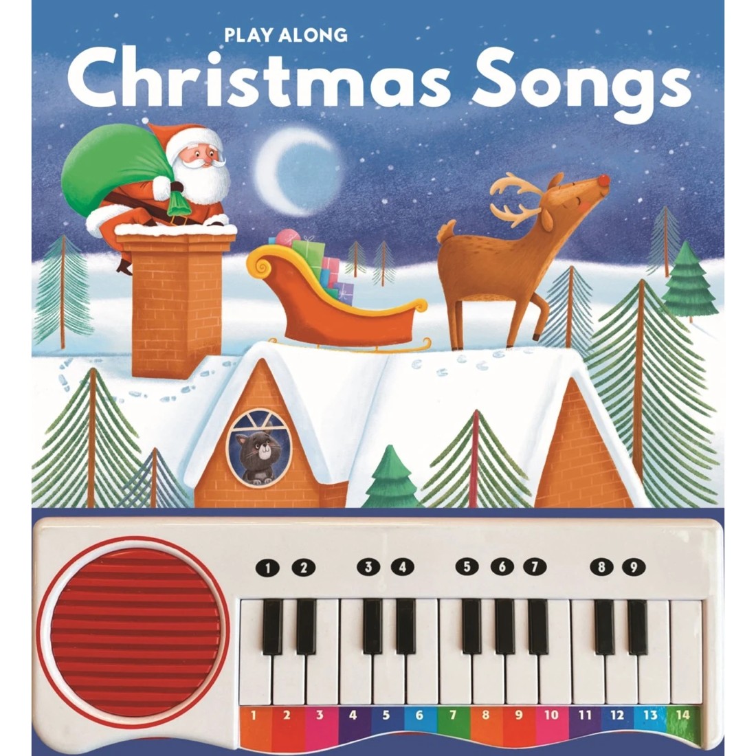 1 Play Along Christmas Songs Piano Book, 1 of 3